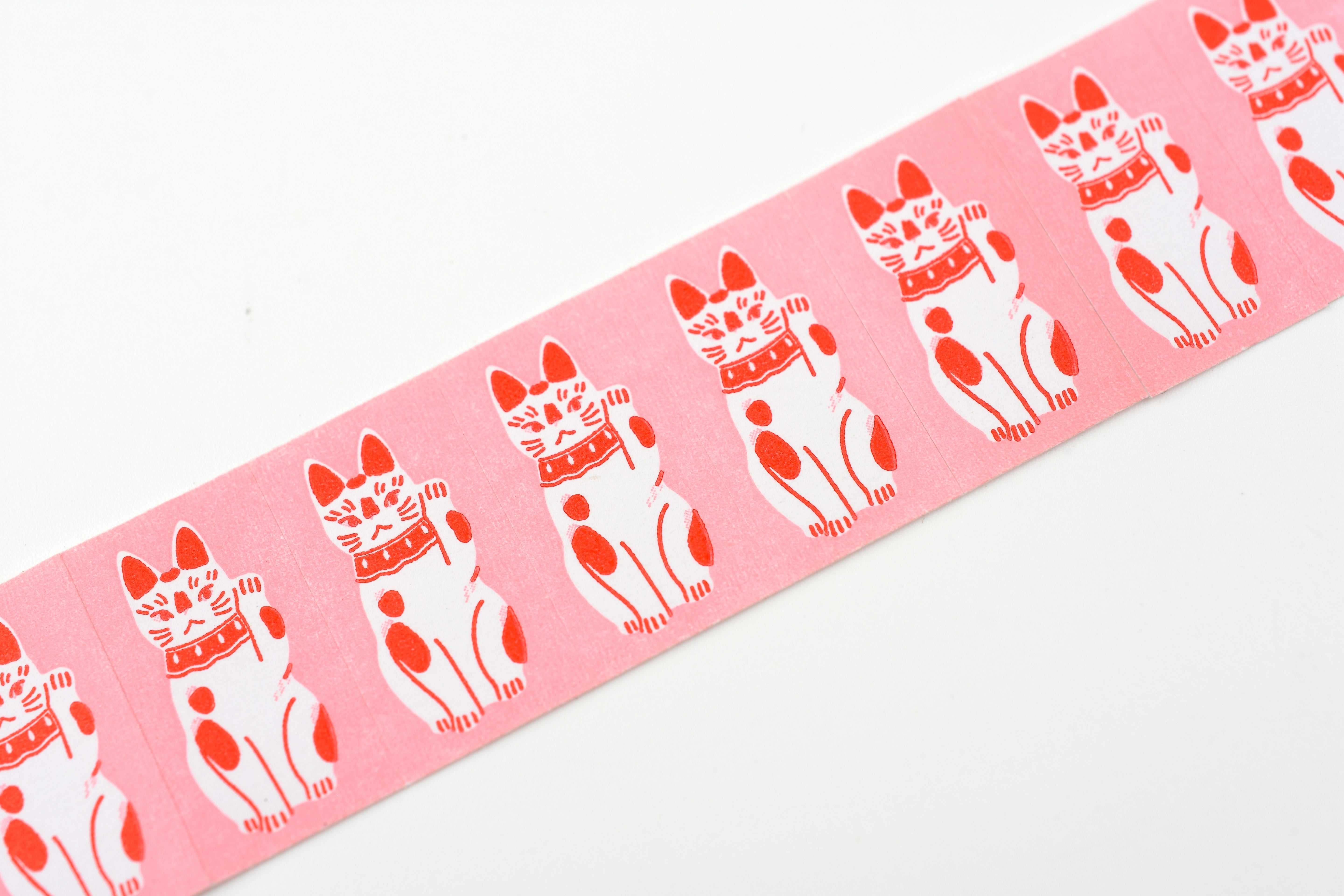 Some Sort of Fern Mini Stickers Roll - Fortune Cat