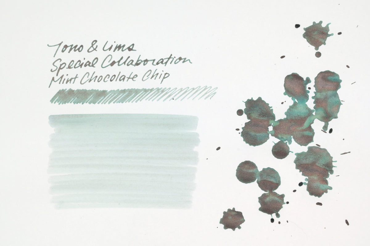 Tono & Lims Ink Bottle - Special Collaboration - Mint Chocolate Chip - 30ml