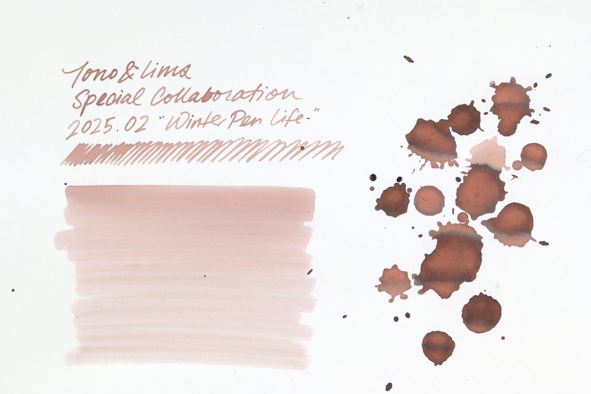 Tono & Lims Ink Bottle - Special Collaboration - 2025.02. 'Winter Pen Life' - 30ml