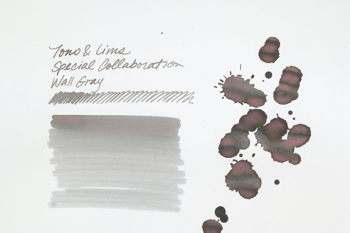 Tono & Lims Ink Bottle - Special Collaboration - Wall Gray - 30ml