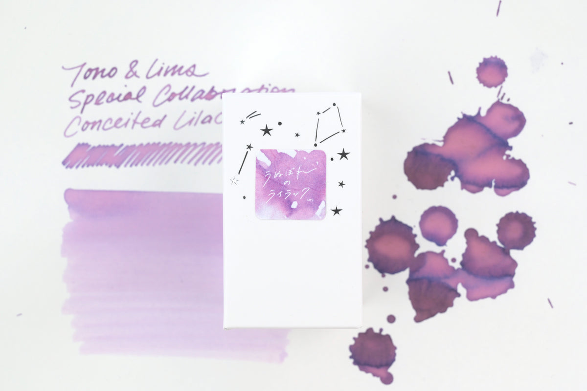 Tono & Lims Ink Bottle - Special Collaboration - Conceited Lilac (うぬぼれのライラック) - 30ml