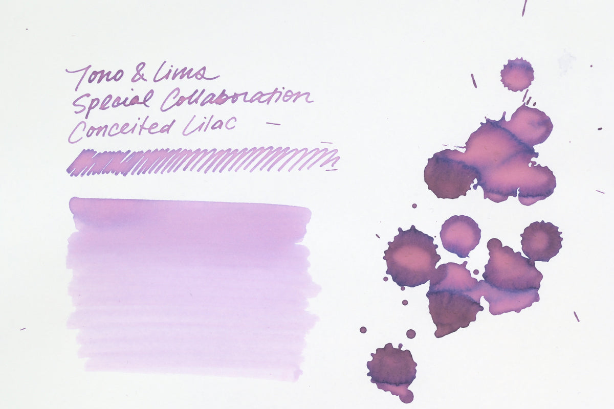 Tono & Lims Ink Bottle - Special Collaboration - Conceited Lilac (うぬぼれのライラック) - 30ml