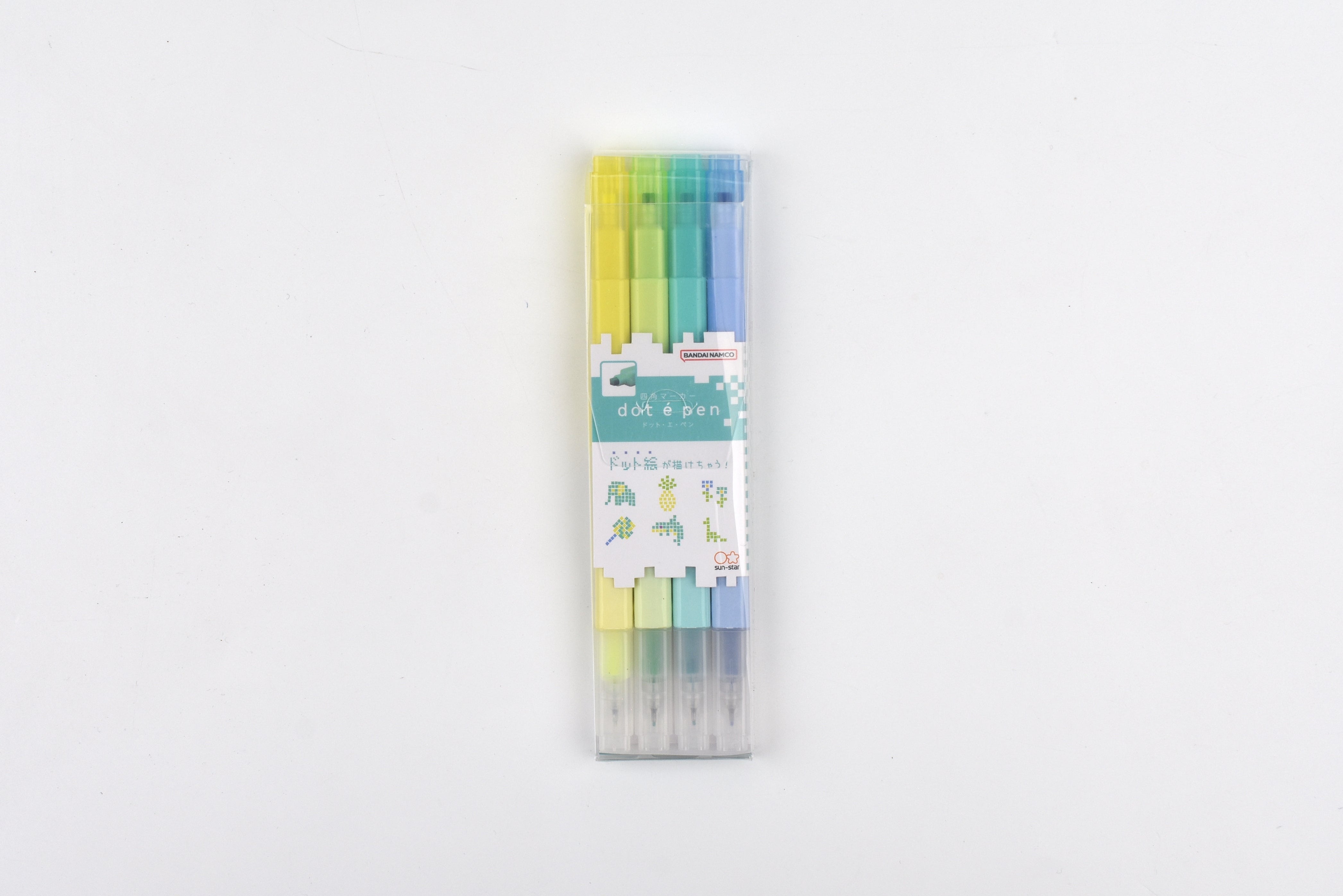 Sun-Star dot e pen Square Marker - Set of 4
