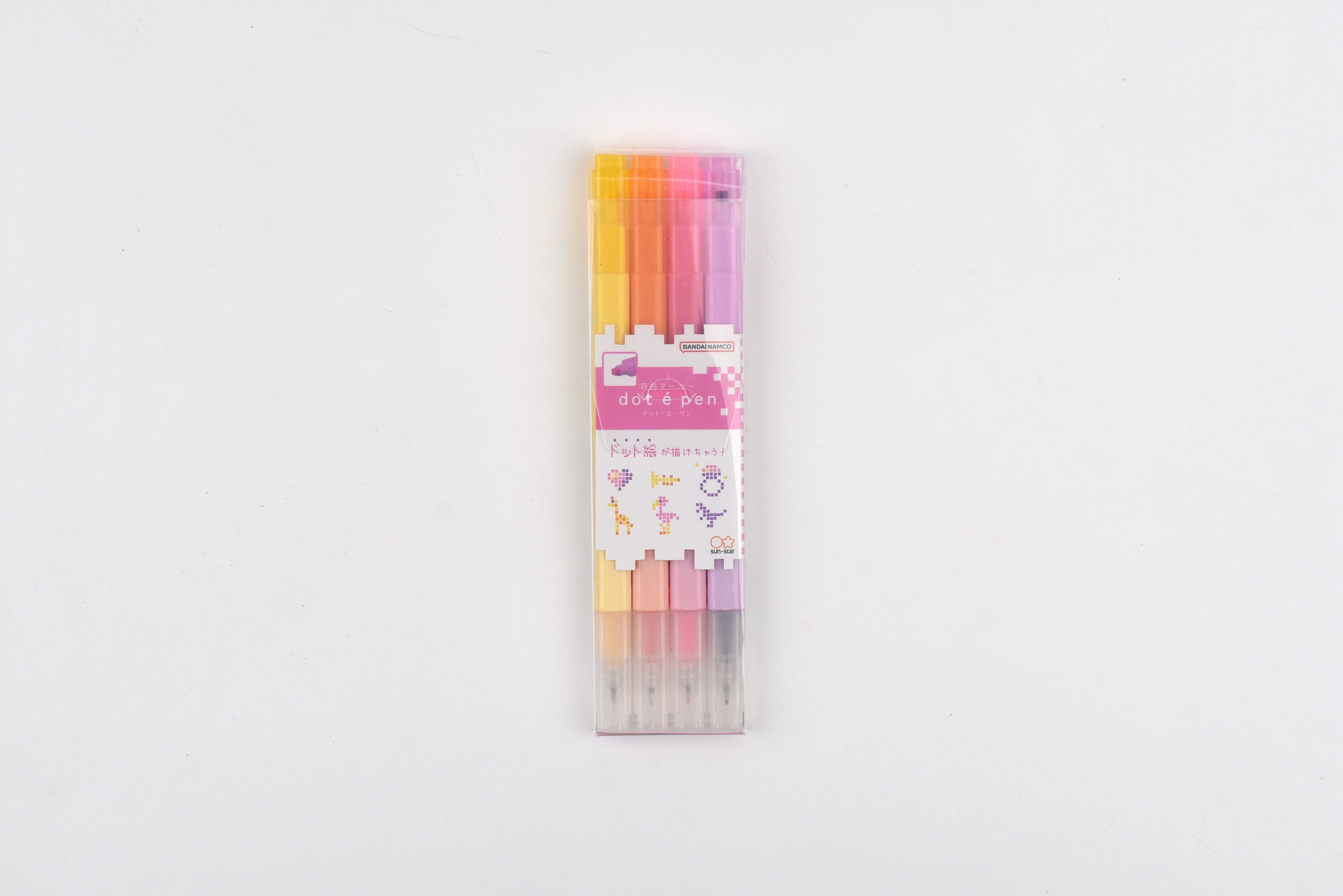 Sun-Star dot e pen Square Marker - Set of 4