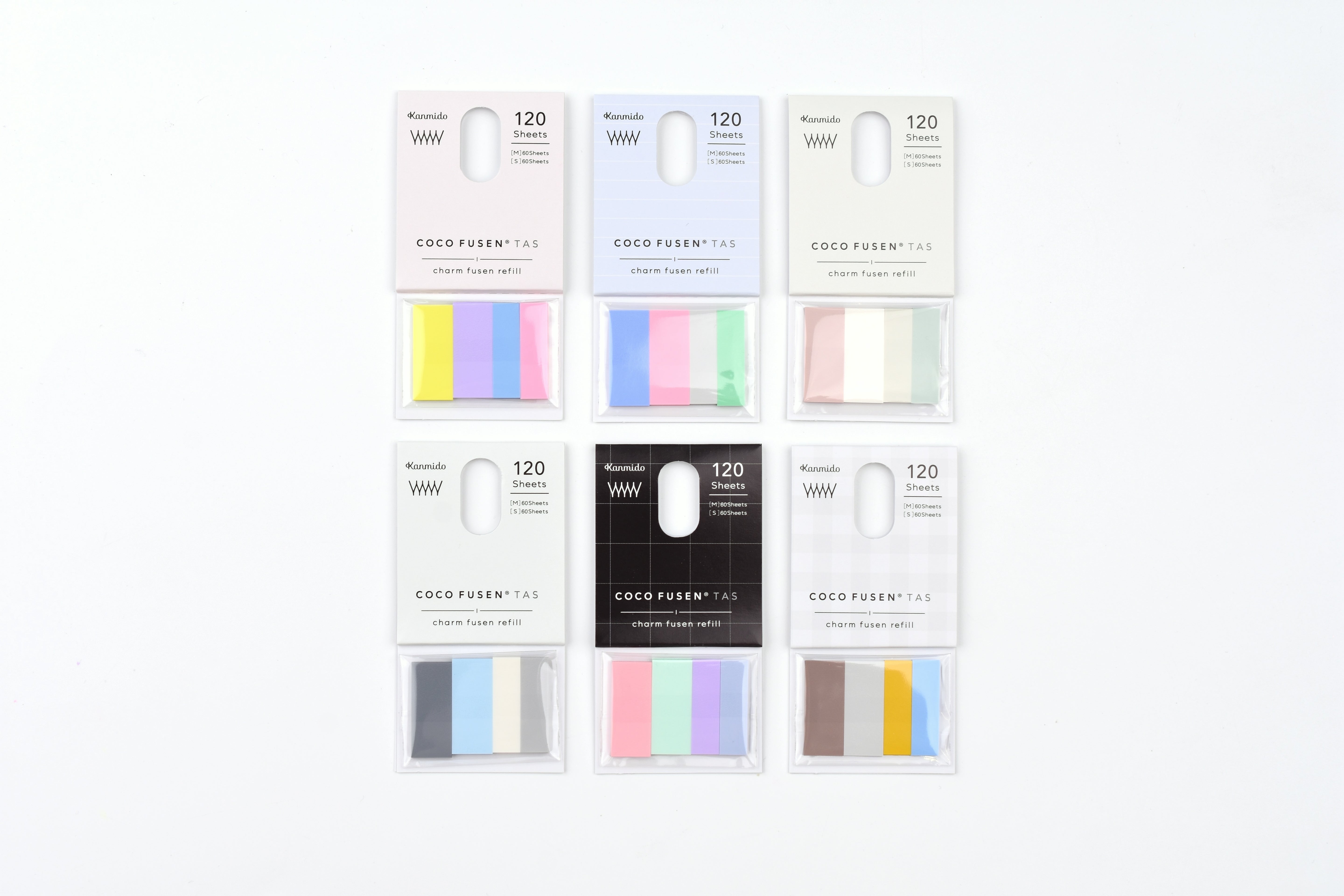 Kanmido - Coco Fusen Tas - Charm Sticky Notes Refill