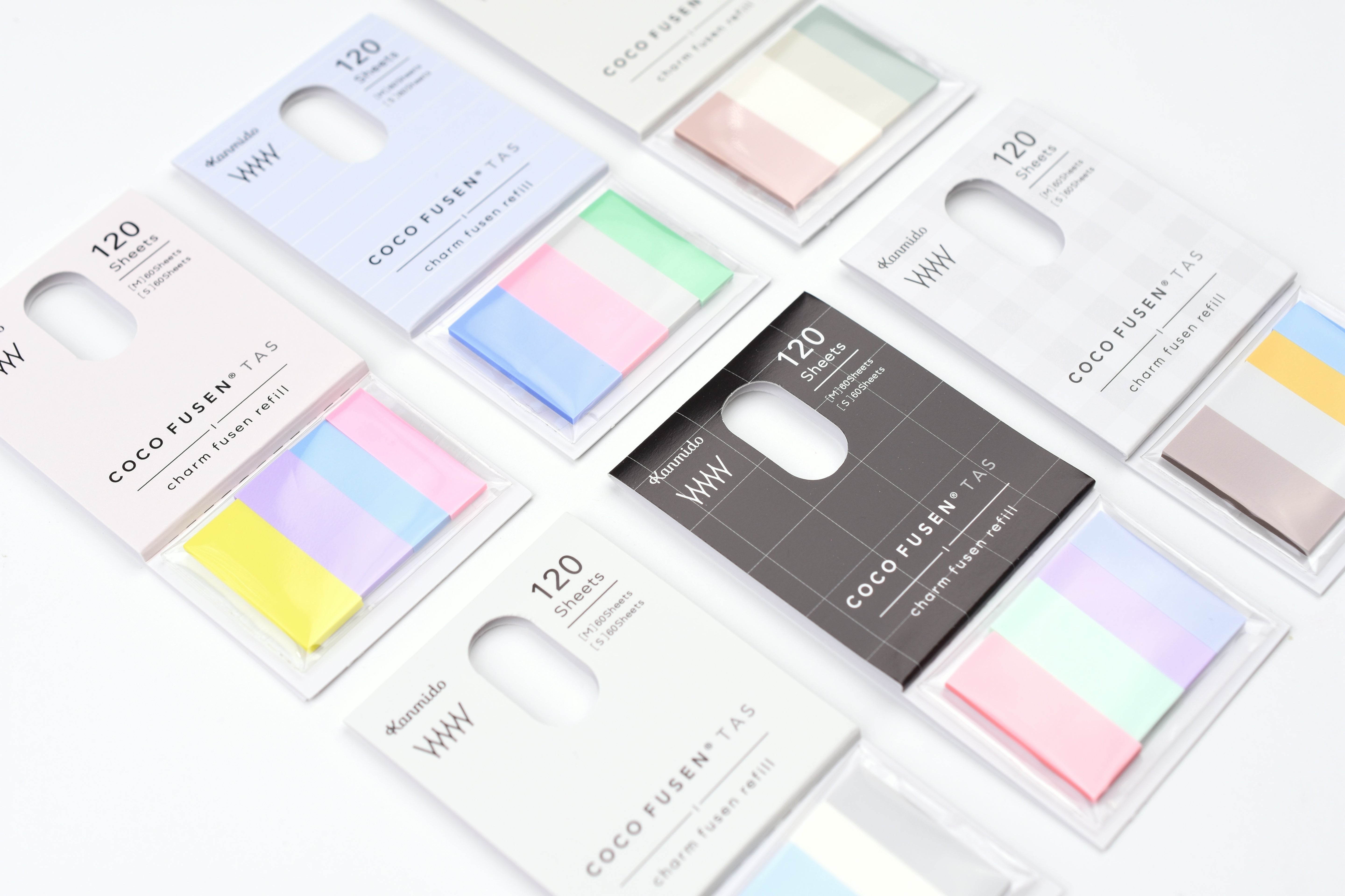 Kanmido - Coco Fusen Tas - Charm Sticky Notes Refill