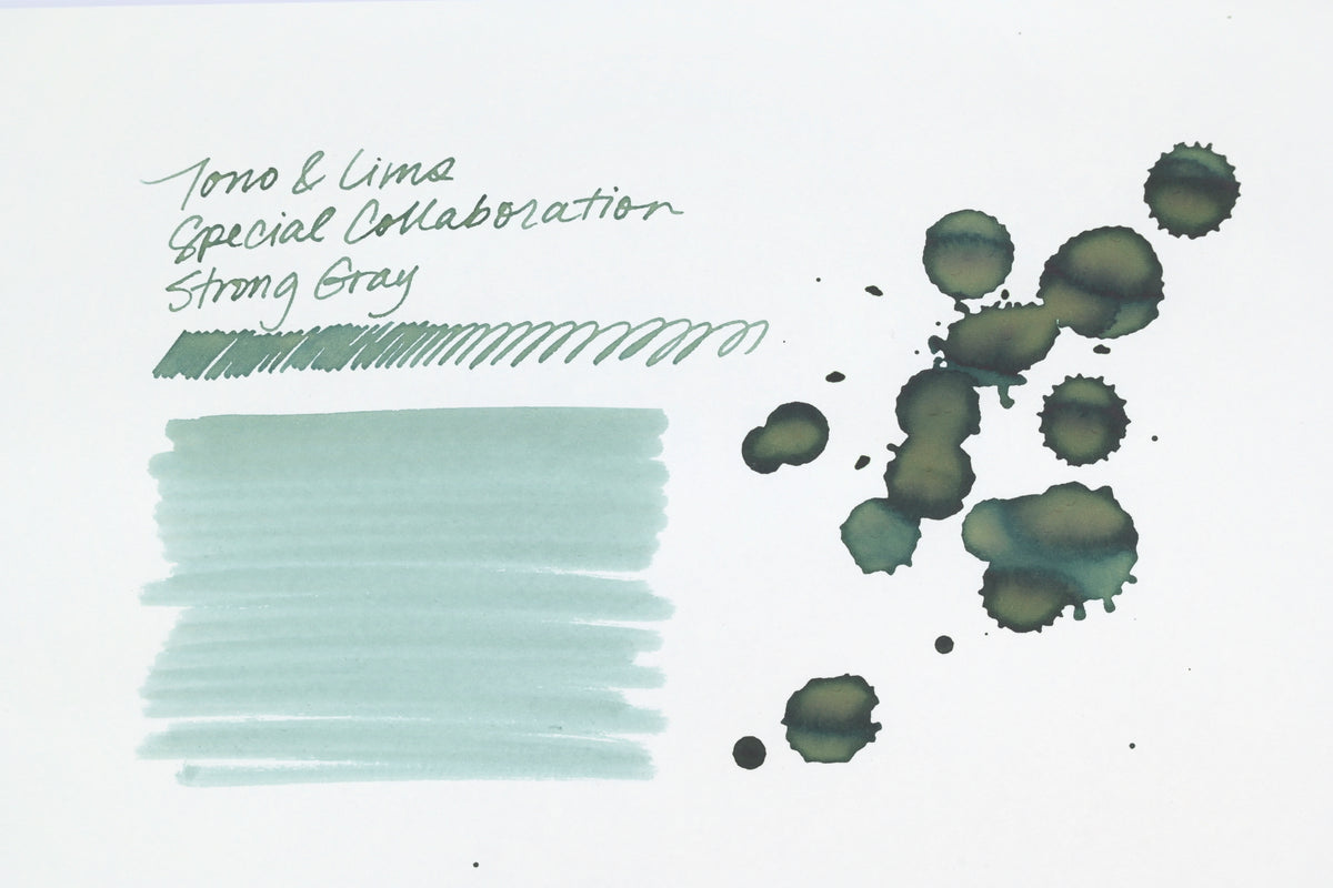 Tono & Lims Ink Bottle - Special Collaboration - Strong Gray (つよがりのグレー) - 30ml