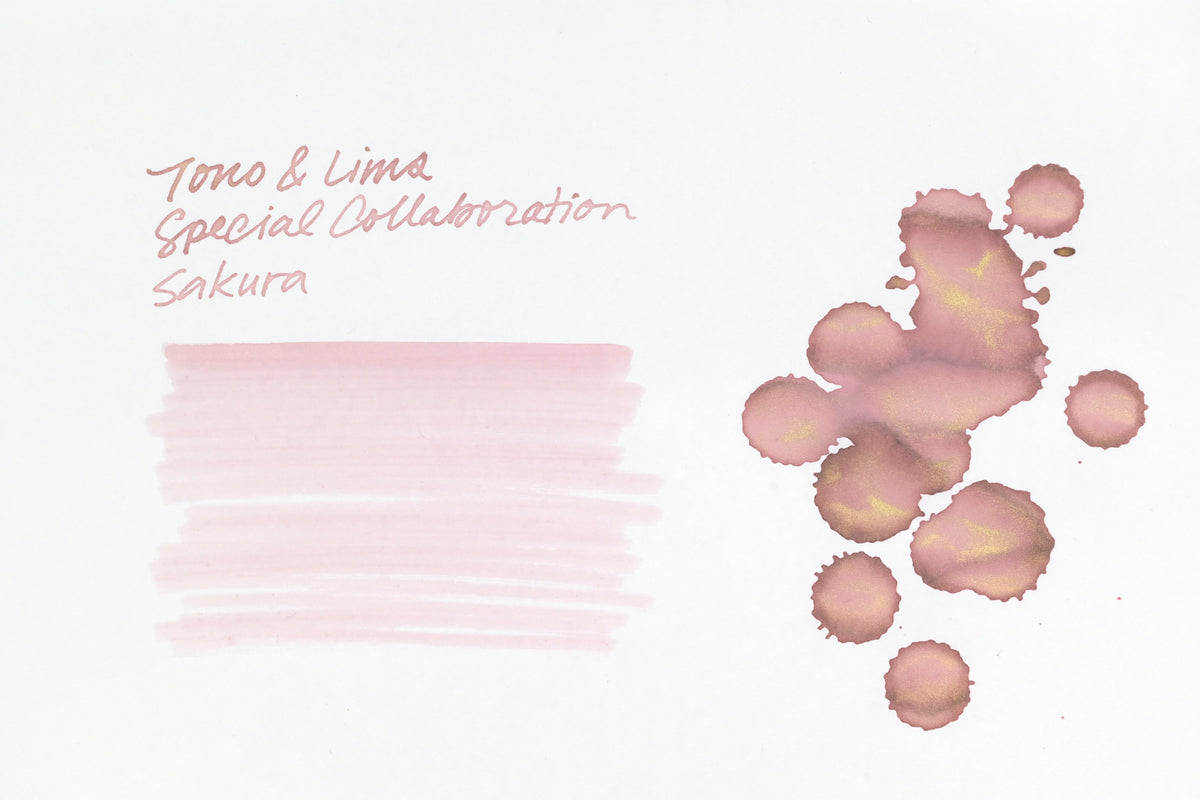 Tono & Lims Ink Bottle - Special Collaboration - Sakura (さくら) - 30ml