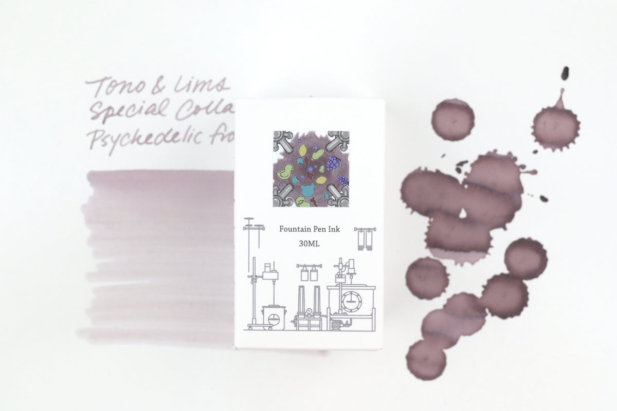 Tono & Lims Ink Bottle - Special Collaboration - Psychedelic from the Faucet (蛇口からサイケデリック) - 30ml
