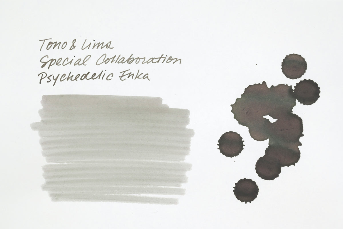 Tono & Lims Ink Bottle - Special Collaboration - Psychedelic Enka (サイケデリック　えんか) - 30ml