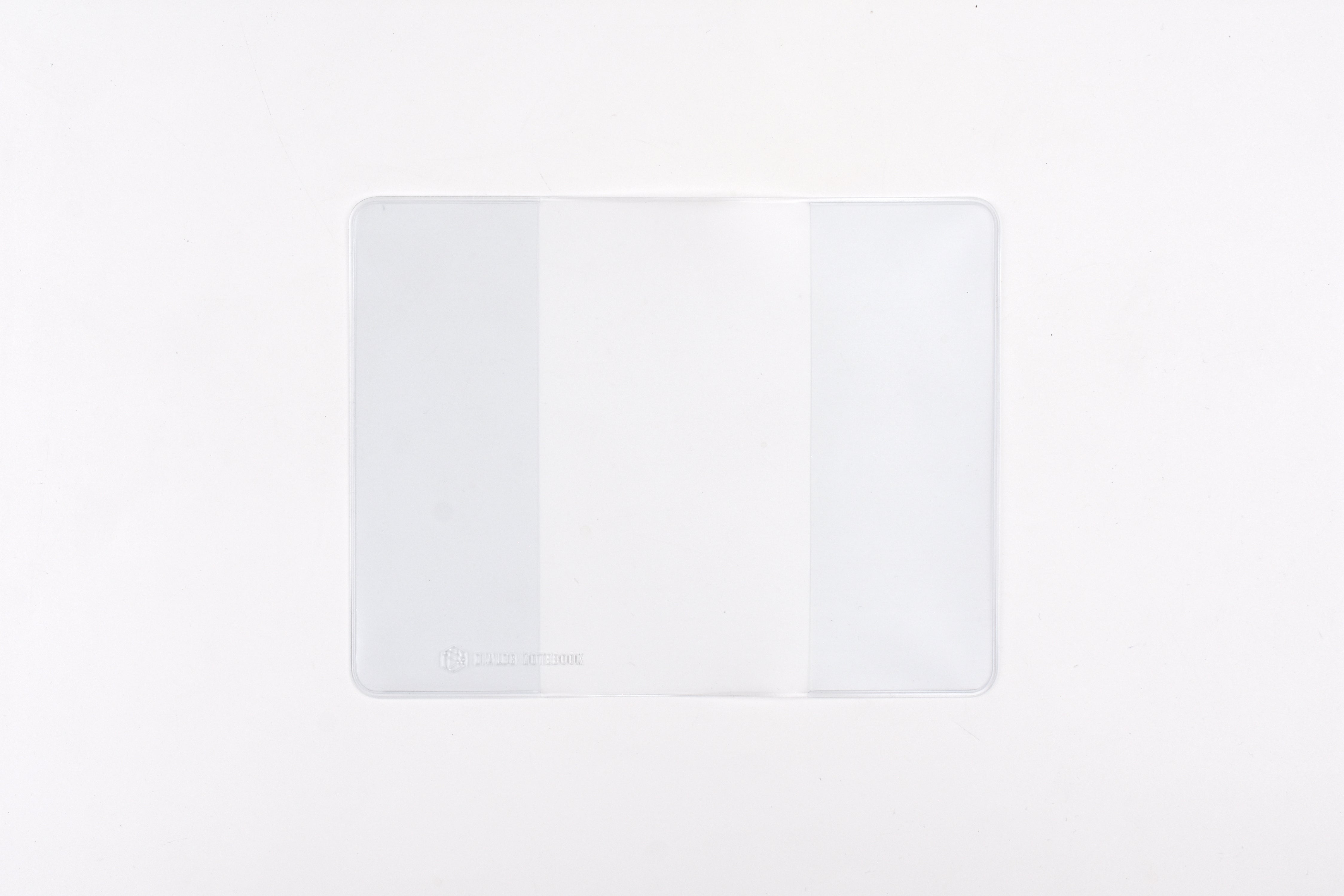 DIALOG NOTEBOOK - Clear Vinyl Cover - Limited Edition