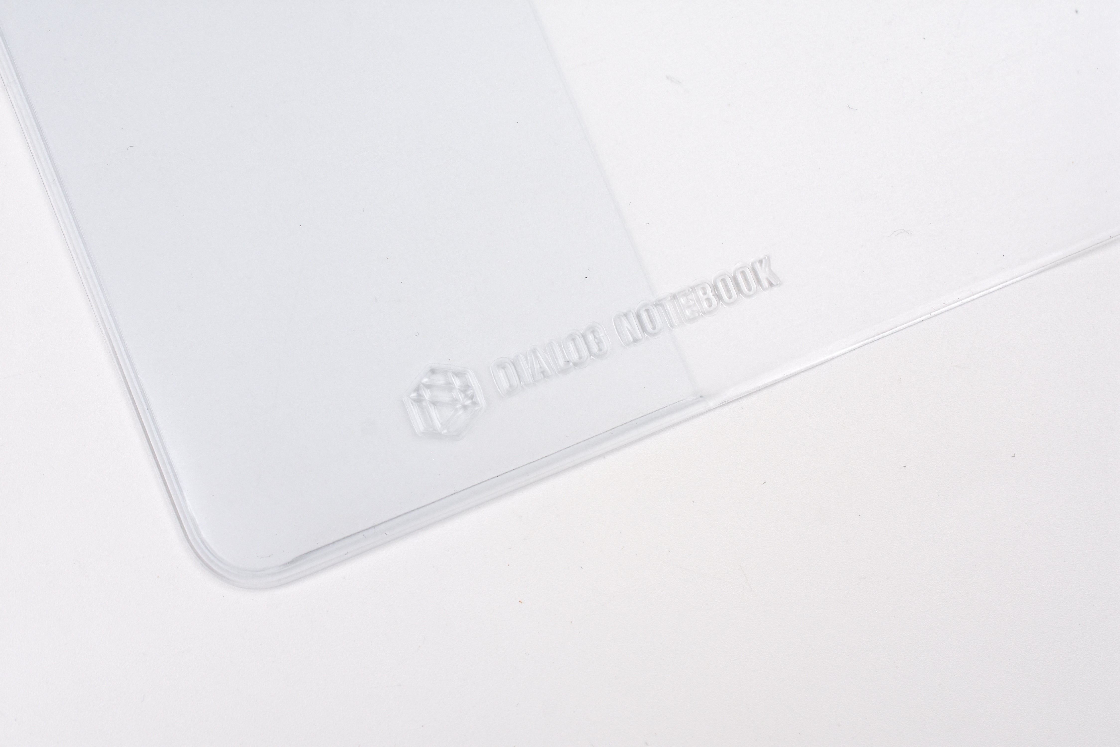 DIALOG NOTEBOOK - Clear Vinyl Cover - Limited Edition