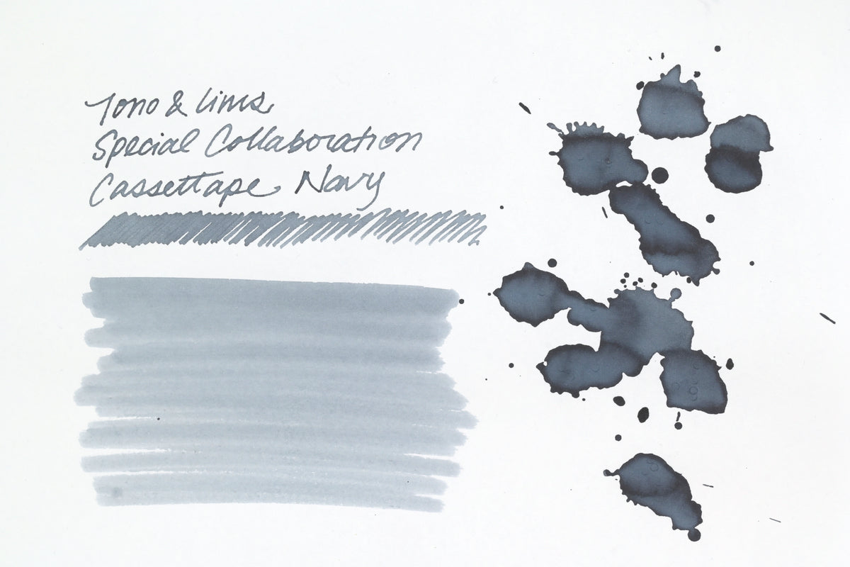 Tono & Lims Ink Bottle - Special Collaboration - Cassettape Navy - 30ml