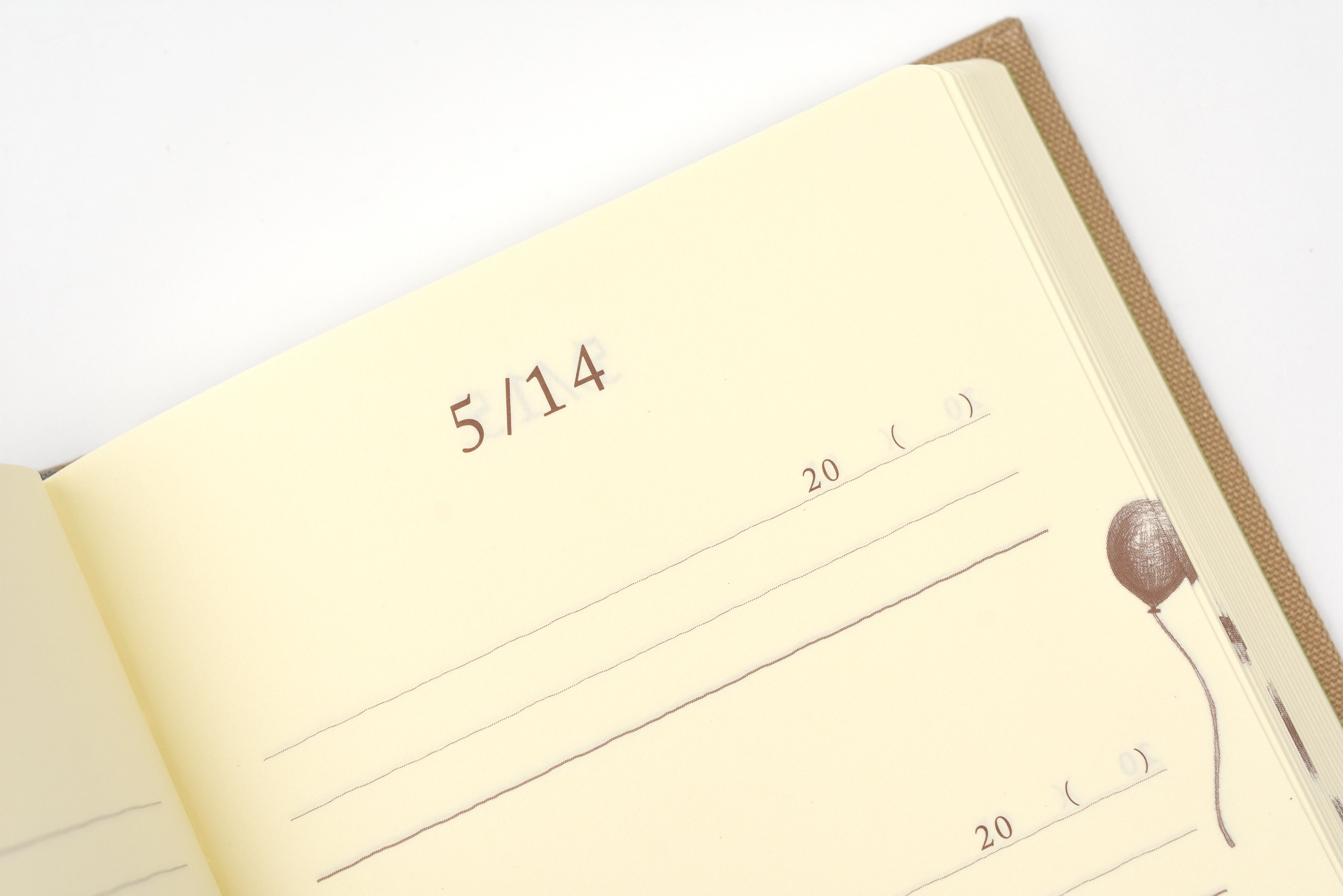 Midori 3-Year Mini Diary - Gate