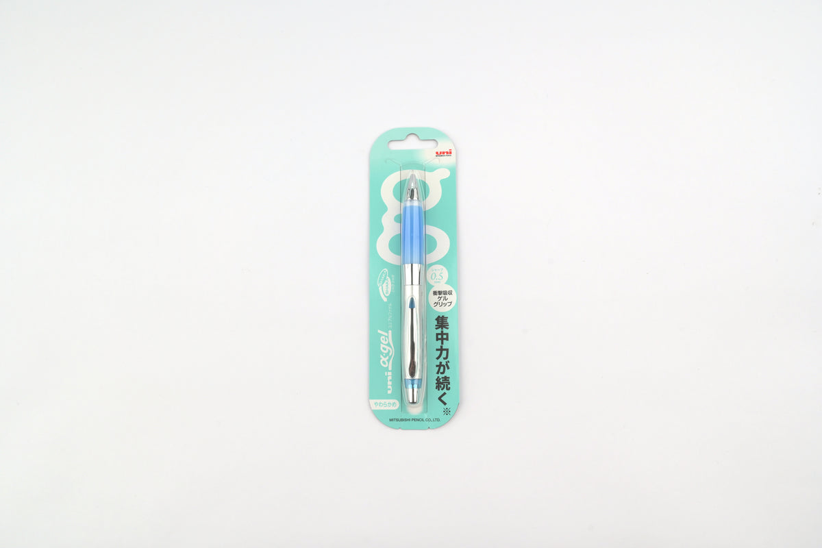 Alpha Gel Shaker Mechanical Pencil - Blue Grip - 0.5mm