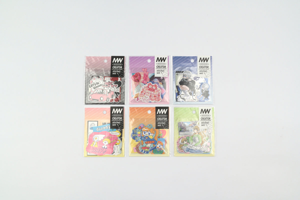Mind Wave Creator Sticker Set