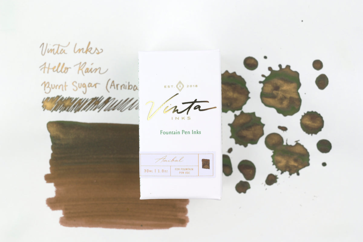 Vinta Inks - Hello Rain - Burnt Sugar (Arnibal 1856) - 30 mL
