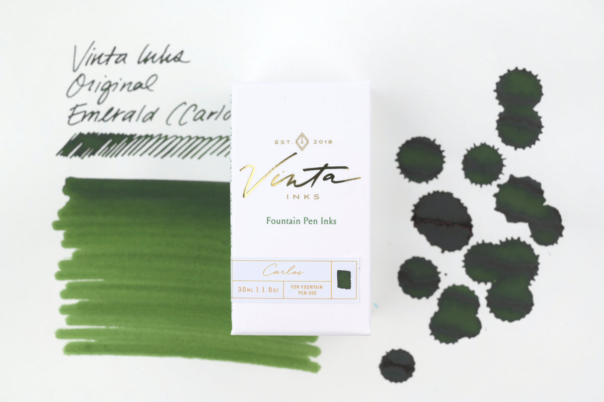 Vinta Inks - Original - Emerald (Carlos 1960) - 30 mL