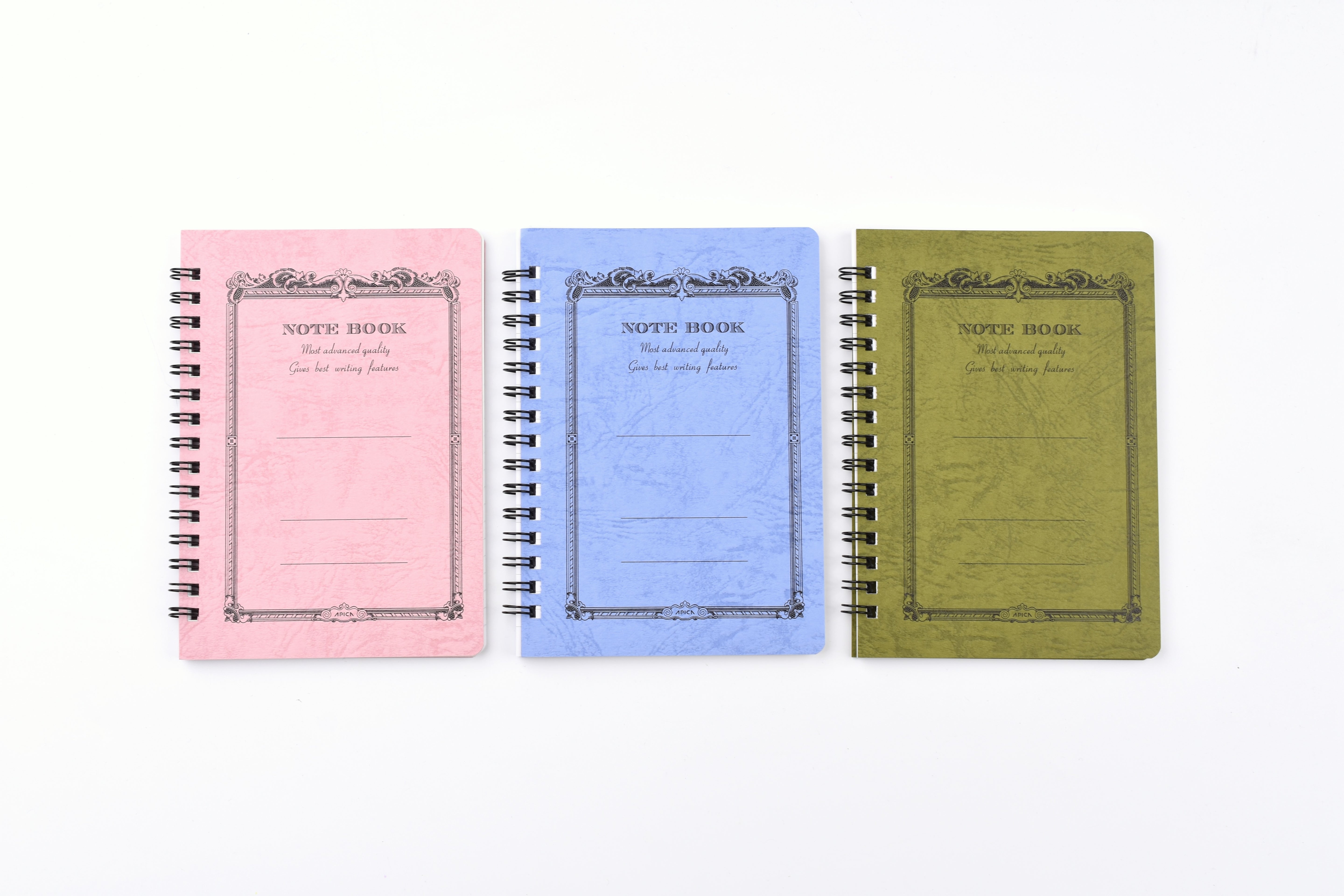 Apica C.D. Twin Ring Notebook - A6 - Ruled
