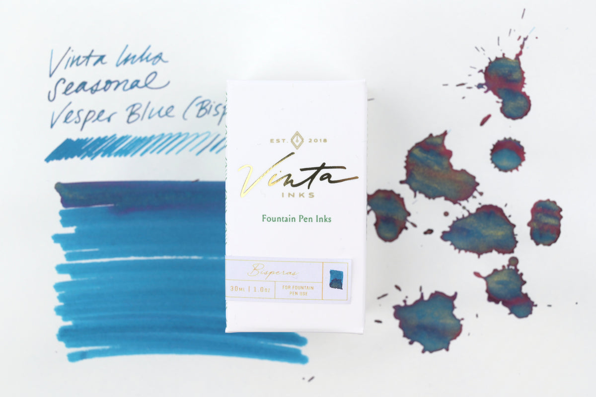 Vinta Inks - Seasonal - Vesper Blue (Bisperas 1669) - 30 mL