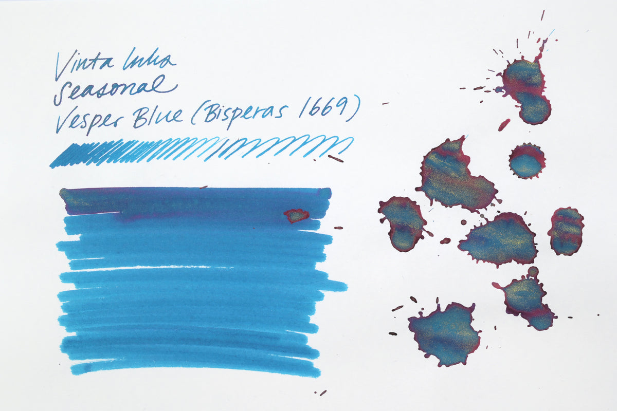 Vinta Inks - Seasonal - Vesper Blue (Bisperas 1669) - 30 mL
