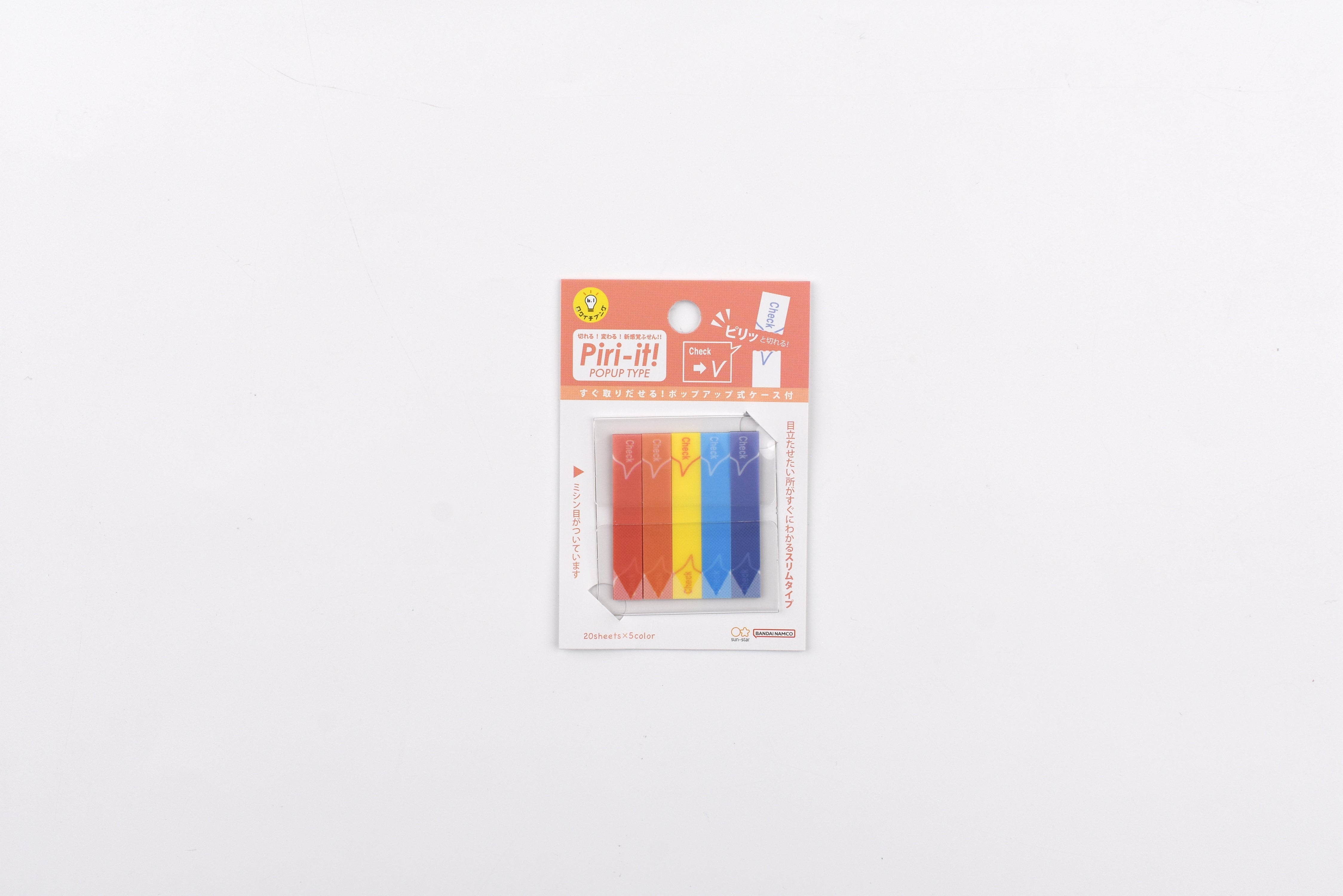 Sun-Star Piri-it Pop-up Page Markers - Check! - Slim
