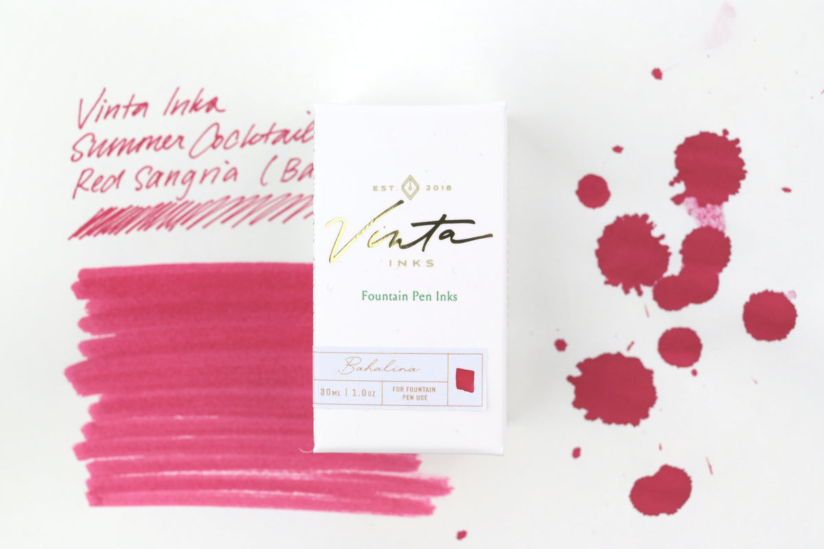 Vinta Inks - Summer Cocktails - Red Sangria (Bahalina 1521) - 30 mL