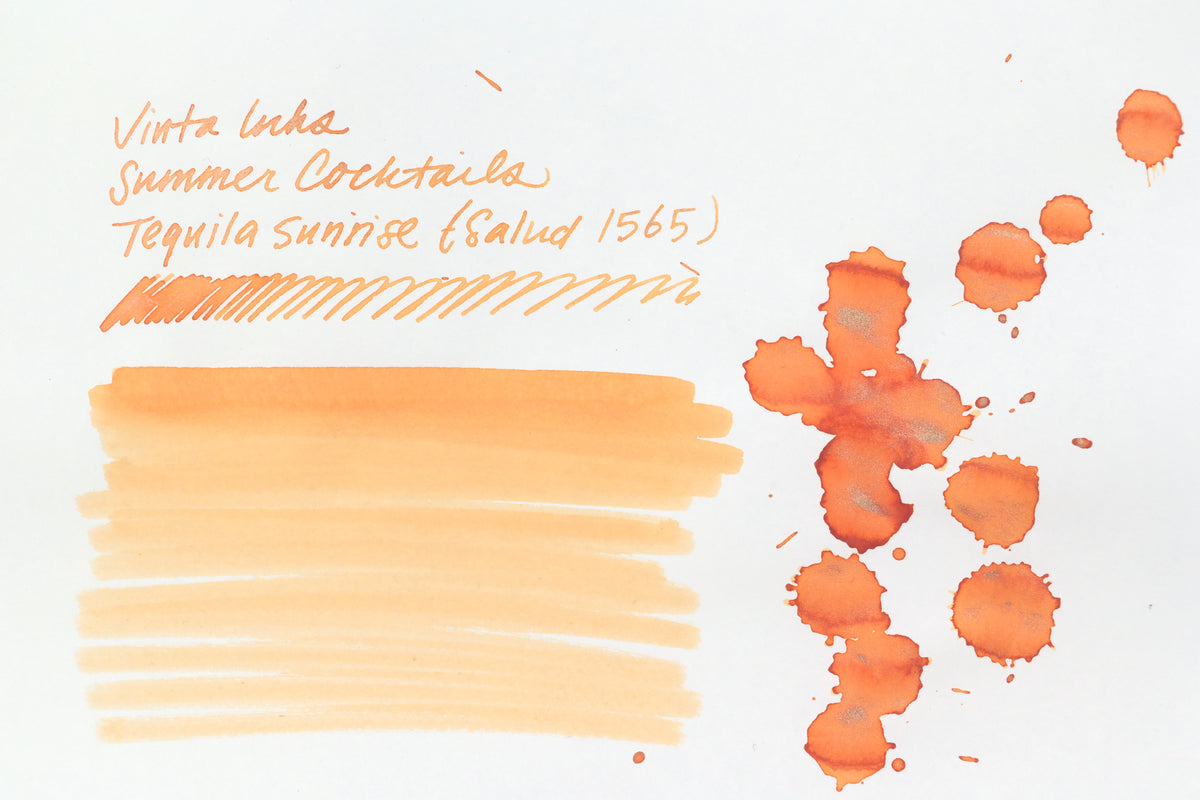 Vinta Inks - Summer Cocktails - Tequila Sunrise (Salud 1565) - 30 mL