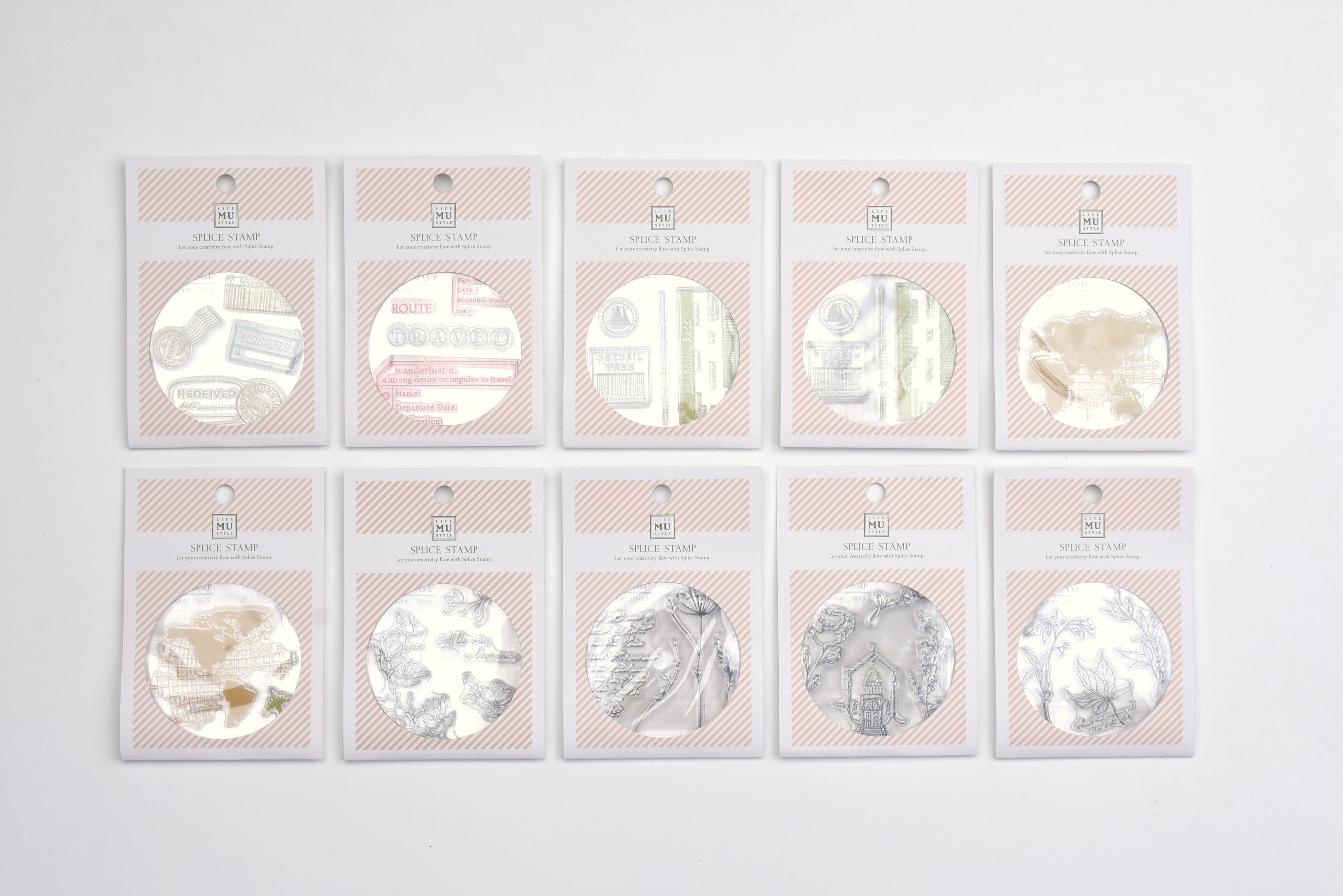 MU Clear Stamp Set - Record Life