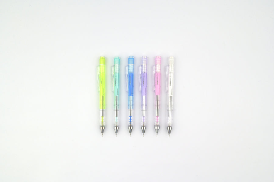 Tombow Mono Graph Shaker Mechanical Pencil - Clear Colors - 0.5mm