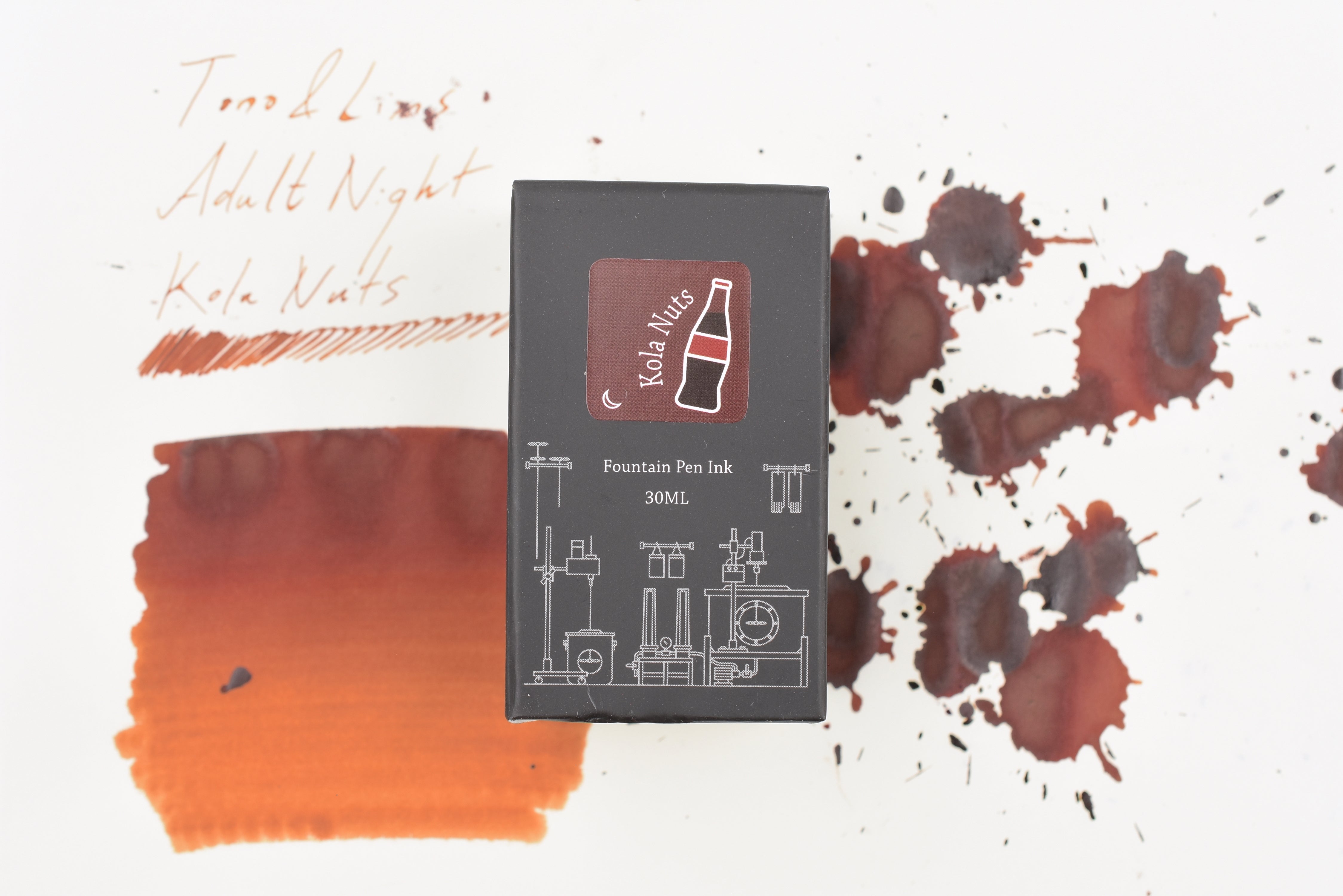 Tono & Lims Ink Bottle - Adult Night - Kola Nuts - 30ml