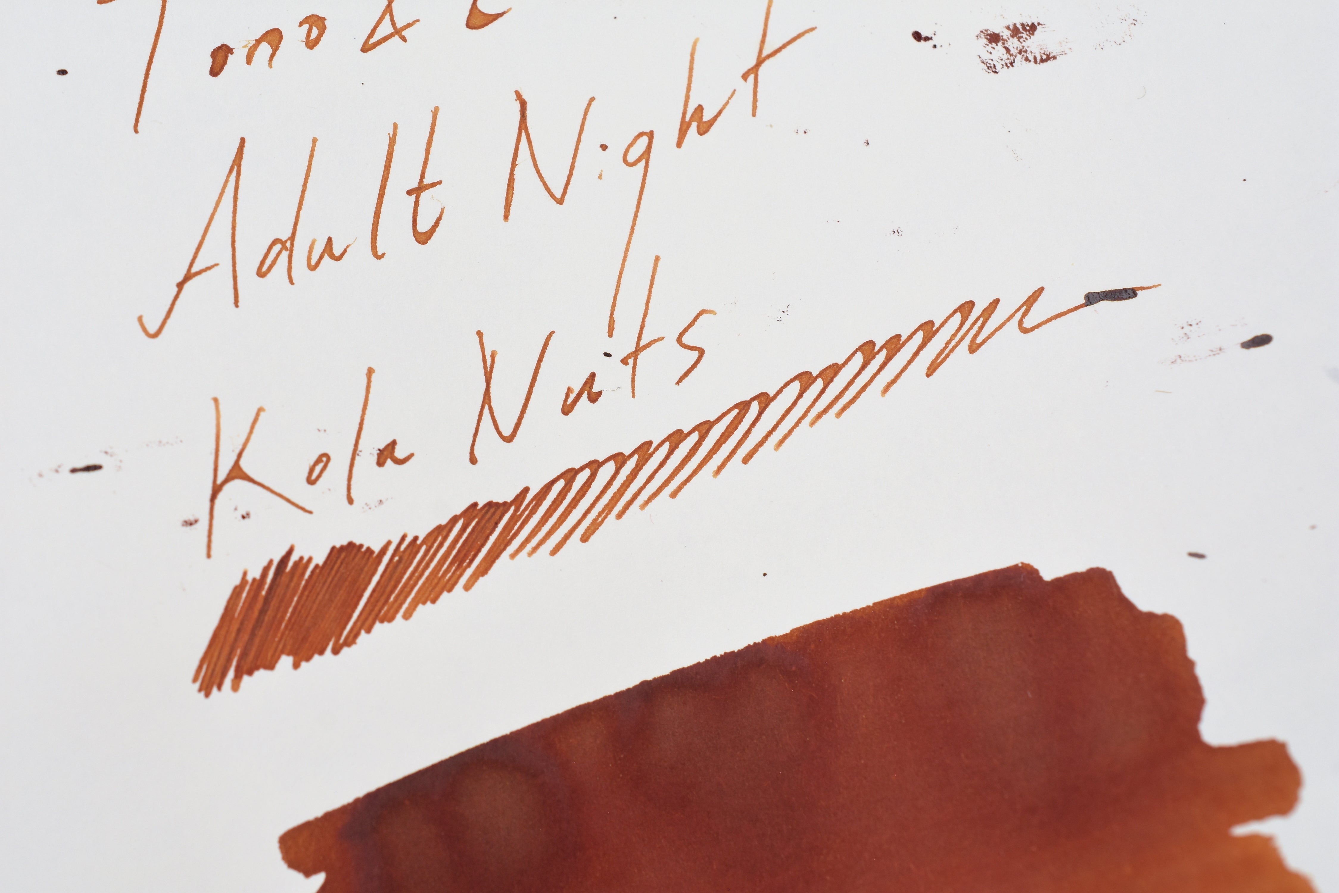 Tono & Lims Ink Bottle - Adult Night - Kola Nuts - 30ml