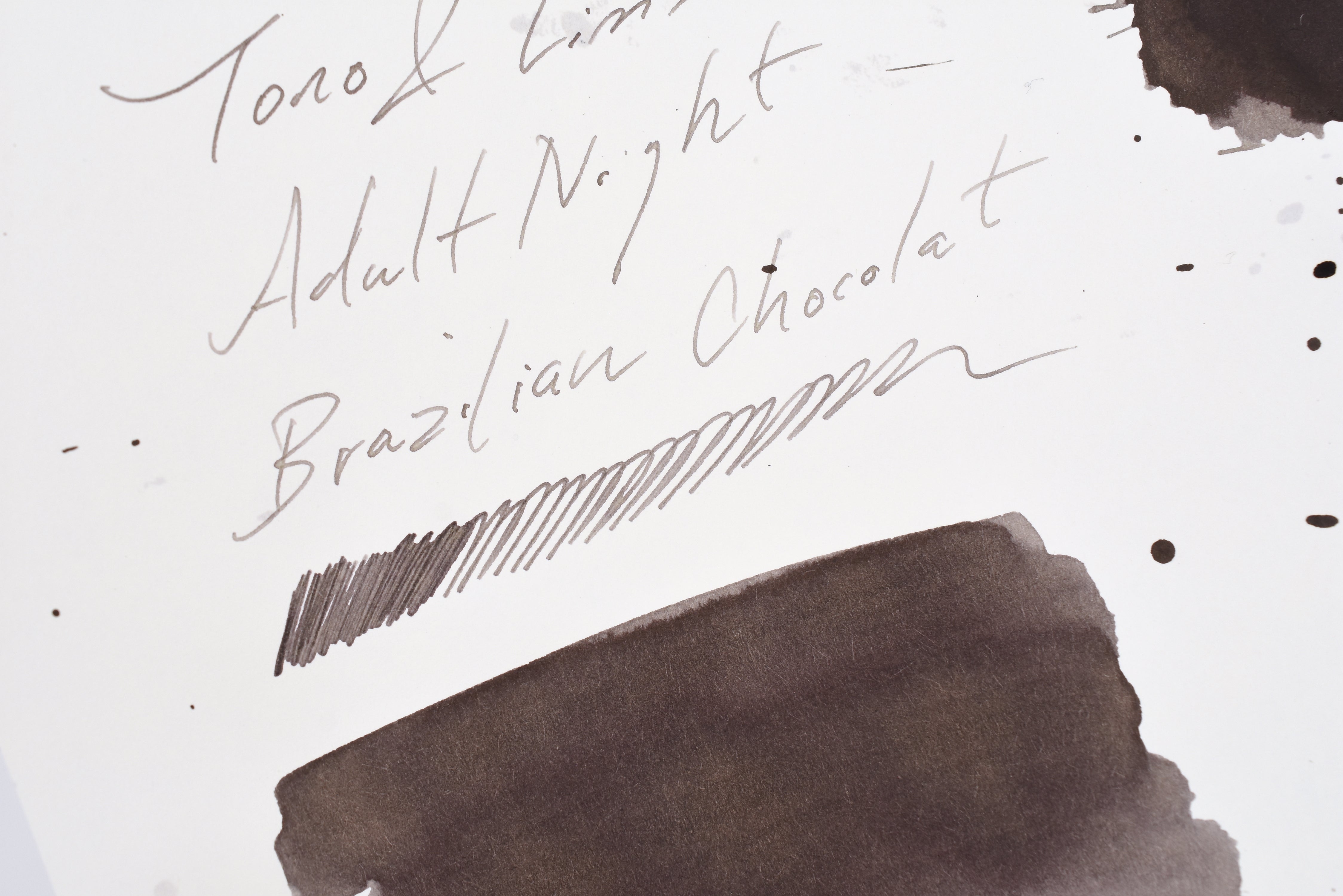 Tono & Lims Ink Bottle - Adult Night - Brazilian Chocolat - 30ml