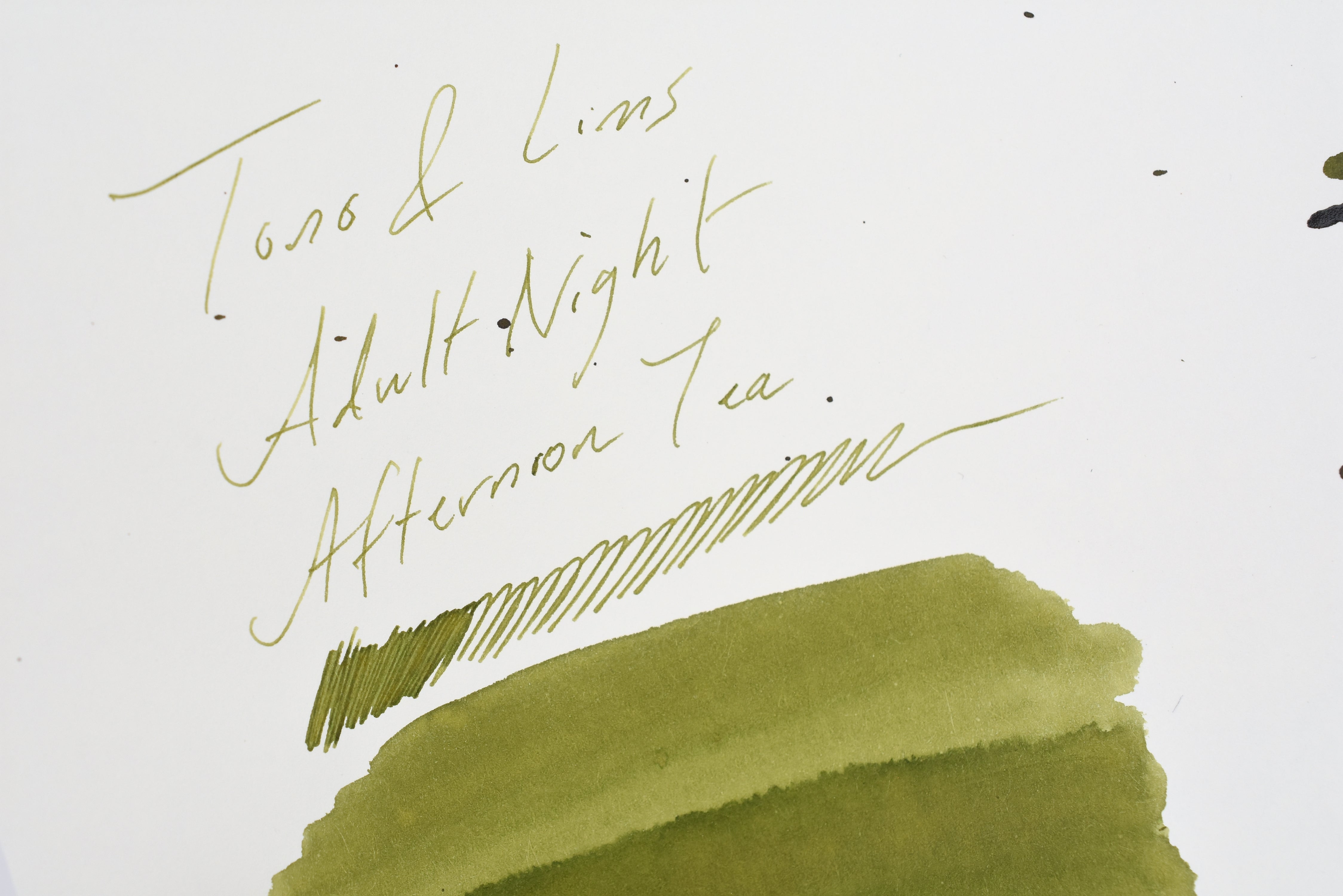 Tono & Lims Ink Bottle - Adult Night - Afternoon Tea - 30ml