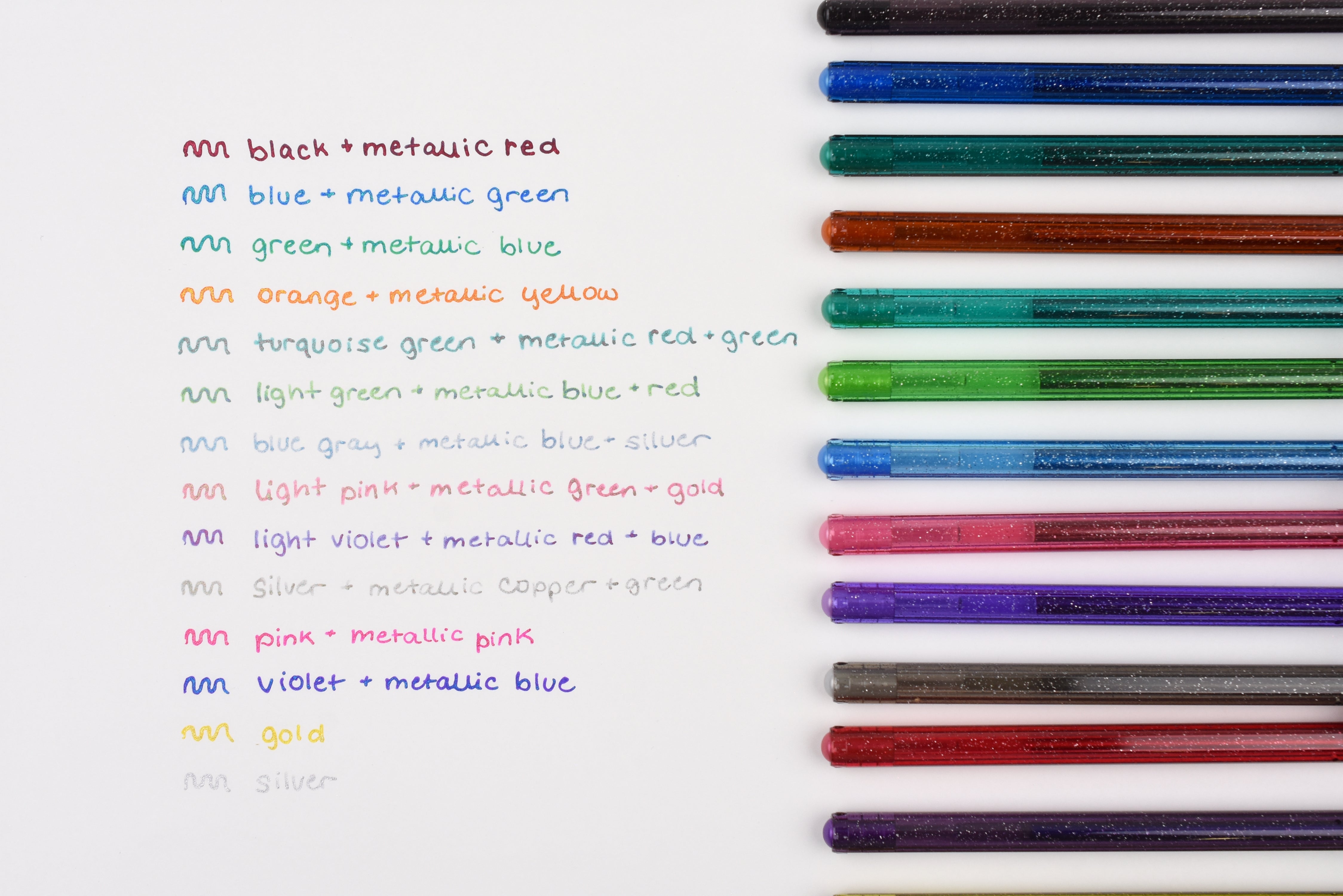 Pentel Dual Metallic Ballpoint Pen - 1.0mm