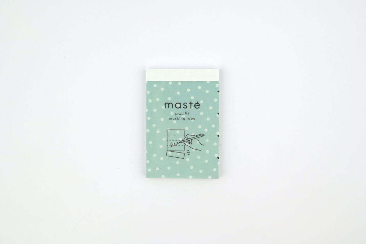 Mark's Masté Writable Perforated Washi Tape Sheets - Dot Mint