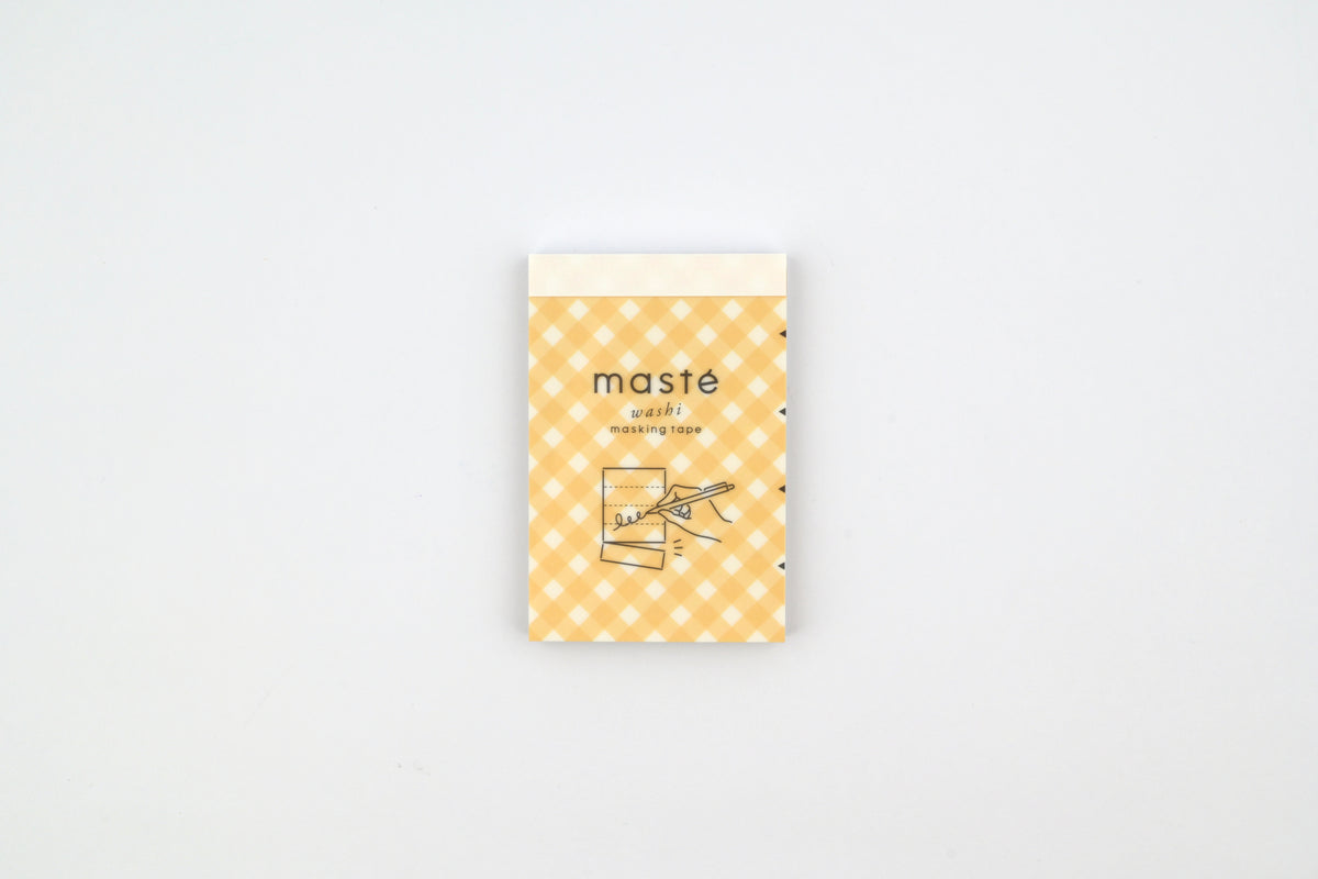 Mark's Masté Writable Perforated Washi Tape Sheets - Pudding