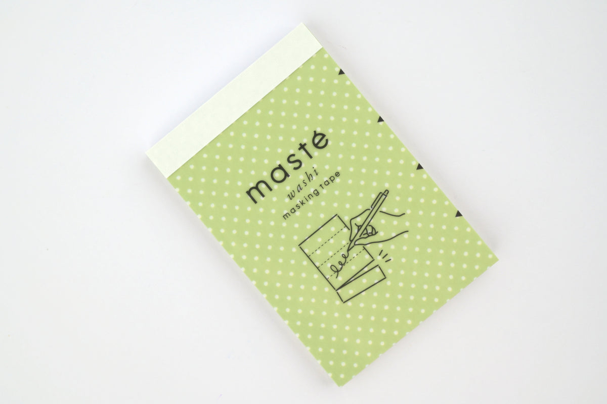 Mark's Masté Writable Perforated Washi Tape Sheets - Cream Soda
