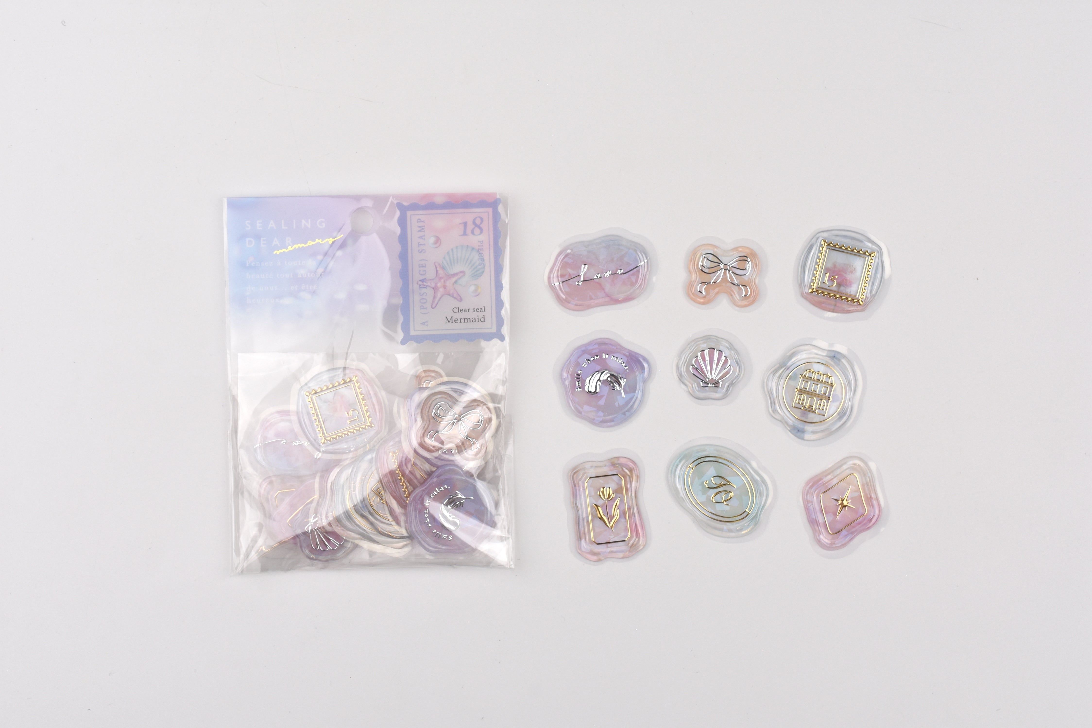 Q-Lia Sealing Dear Memory Clear Seal - Mermaid