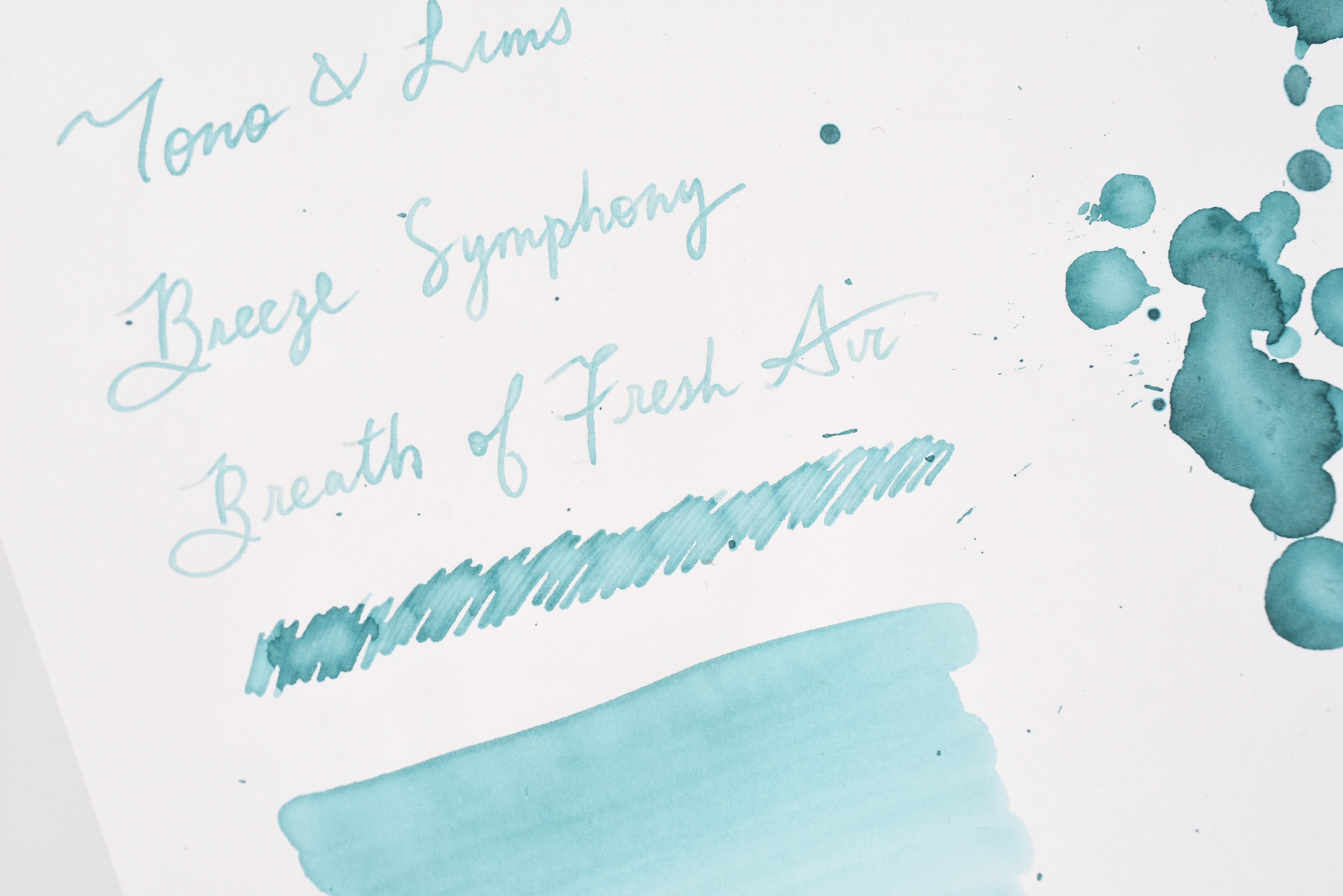 Tono & Lims Ink Bottle - Breeze Symphony - Breath of Fresh Air - 30ml