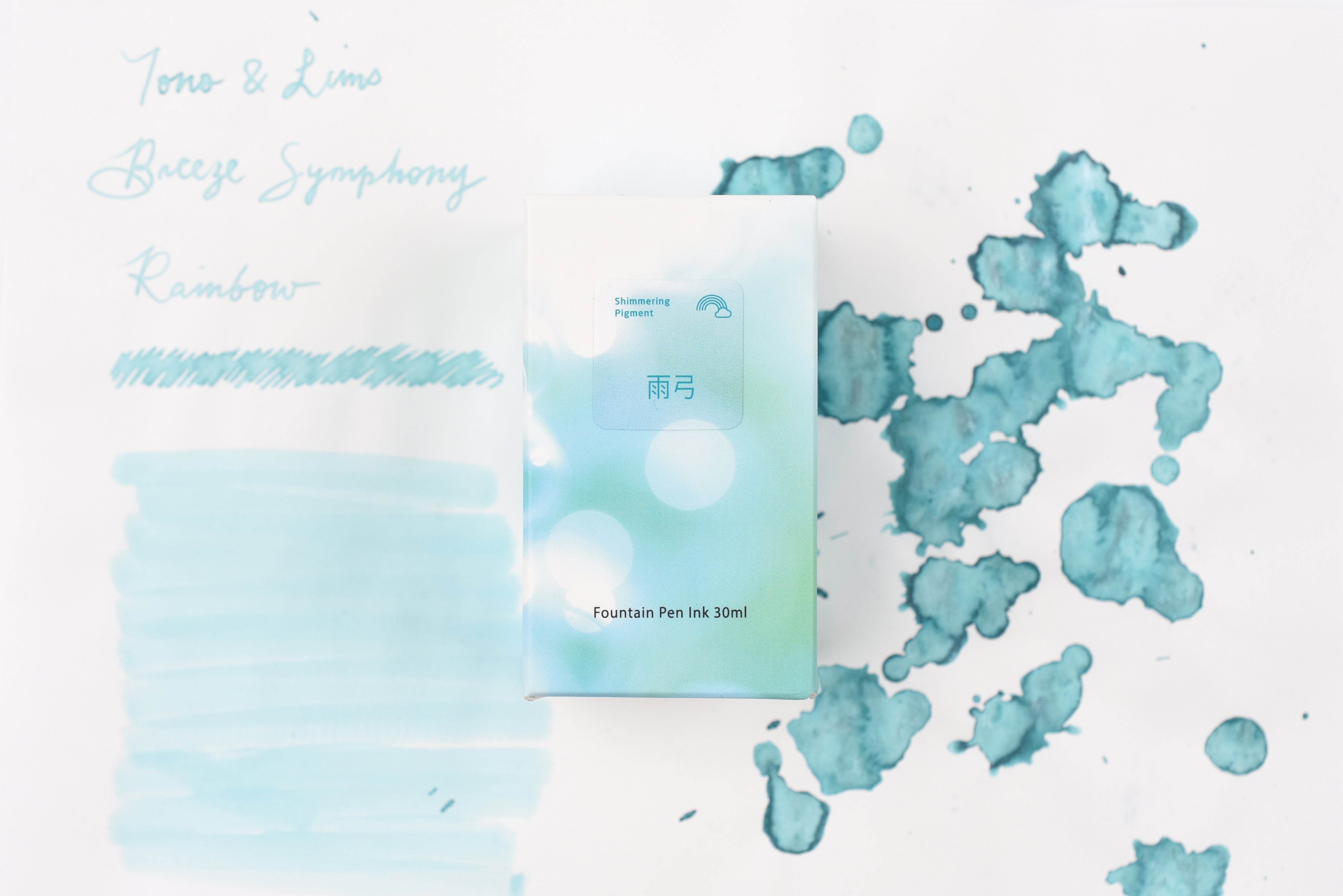 Tono & Lims Ink Bottle - Breeze Symphony - 雨弓 (Rainbow) - 30ml