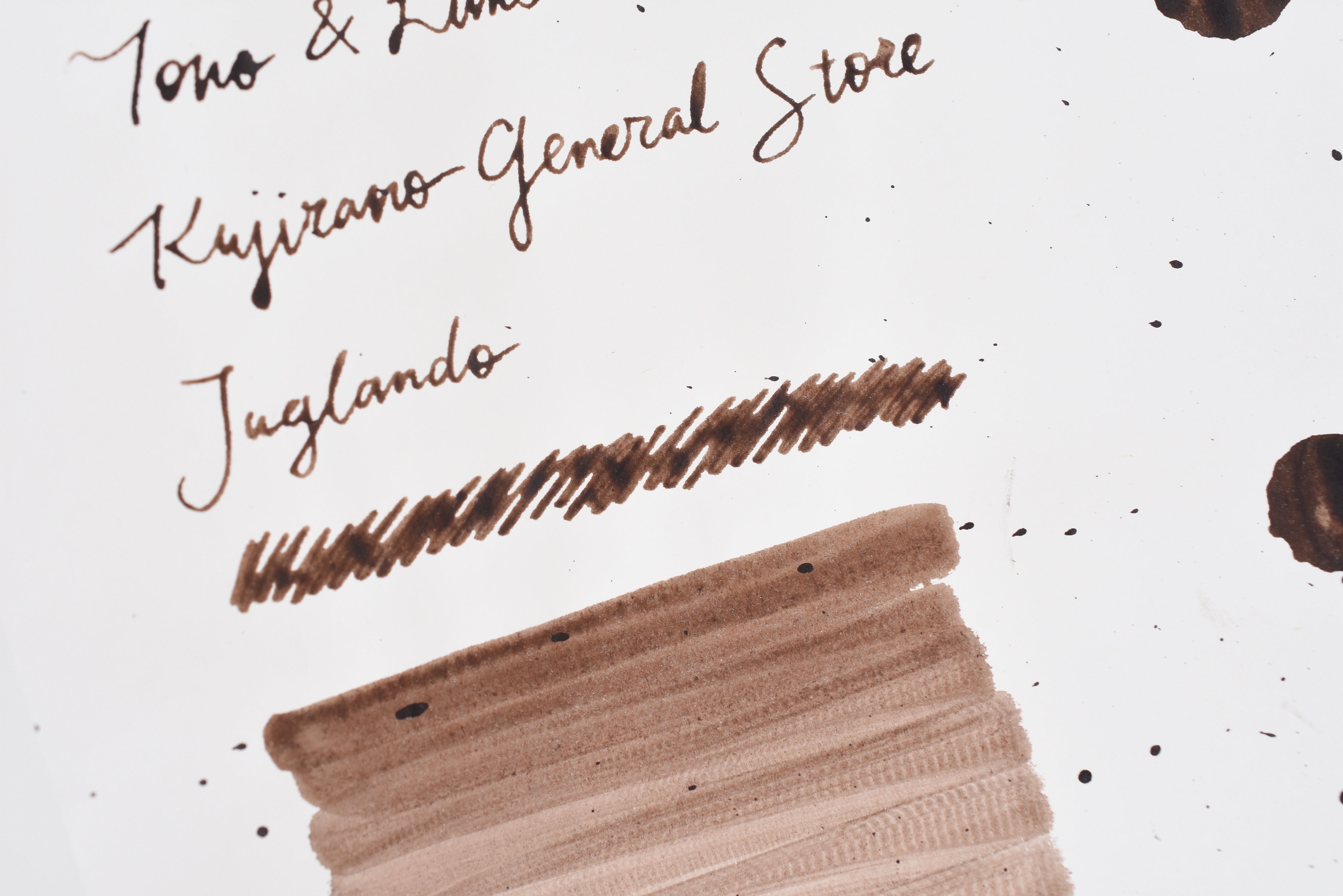 Tono & Lims Ink Bottle - Kujirano General Store - JUGLANDO - 30ml