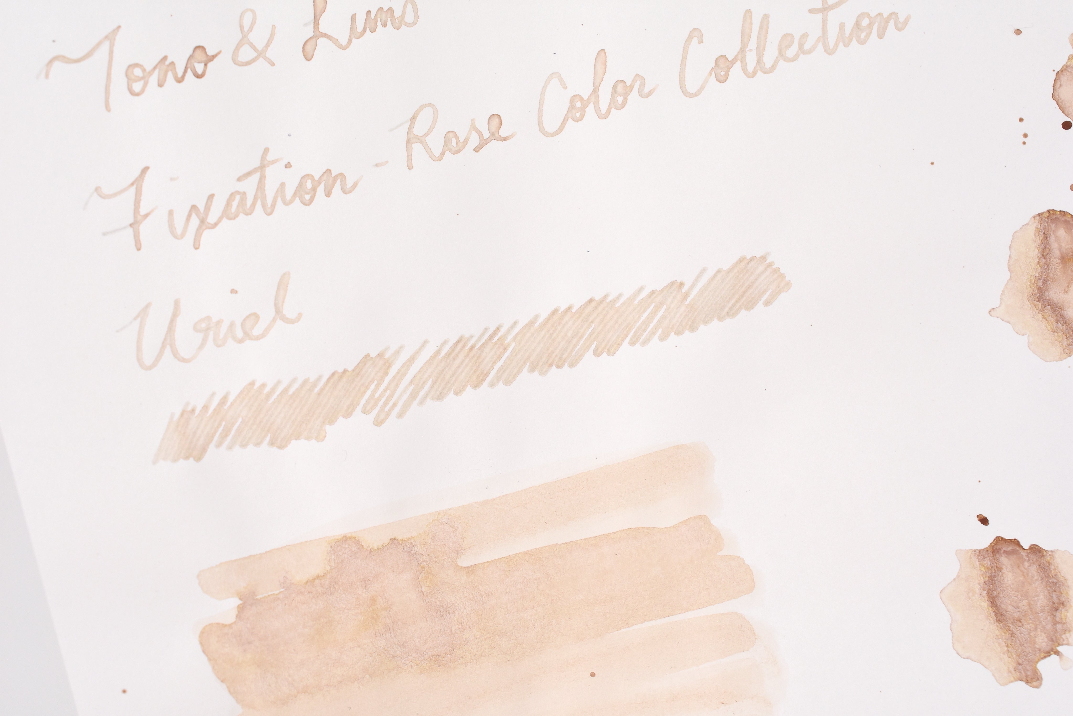 Tono & Lims Ink Bottle - Fixation - Rose Color Collection - Uriel - 30ml