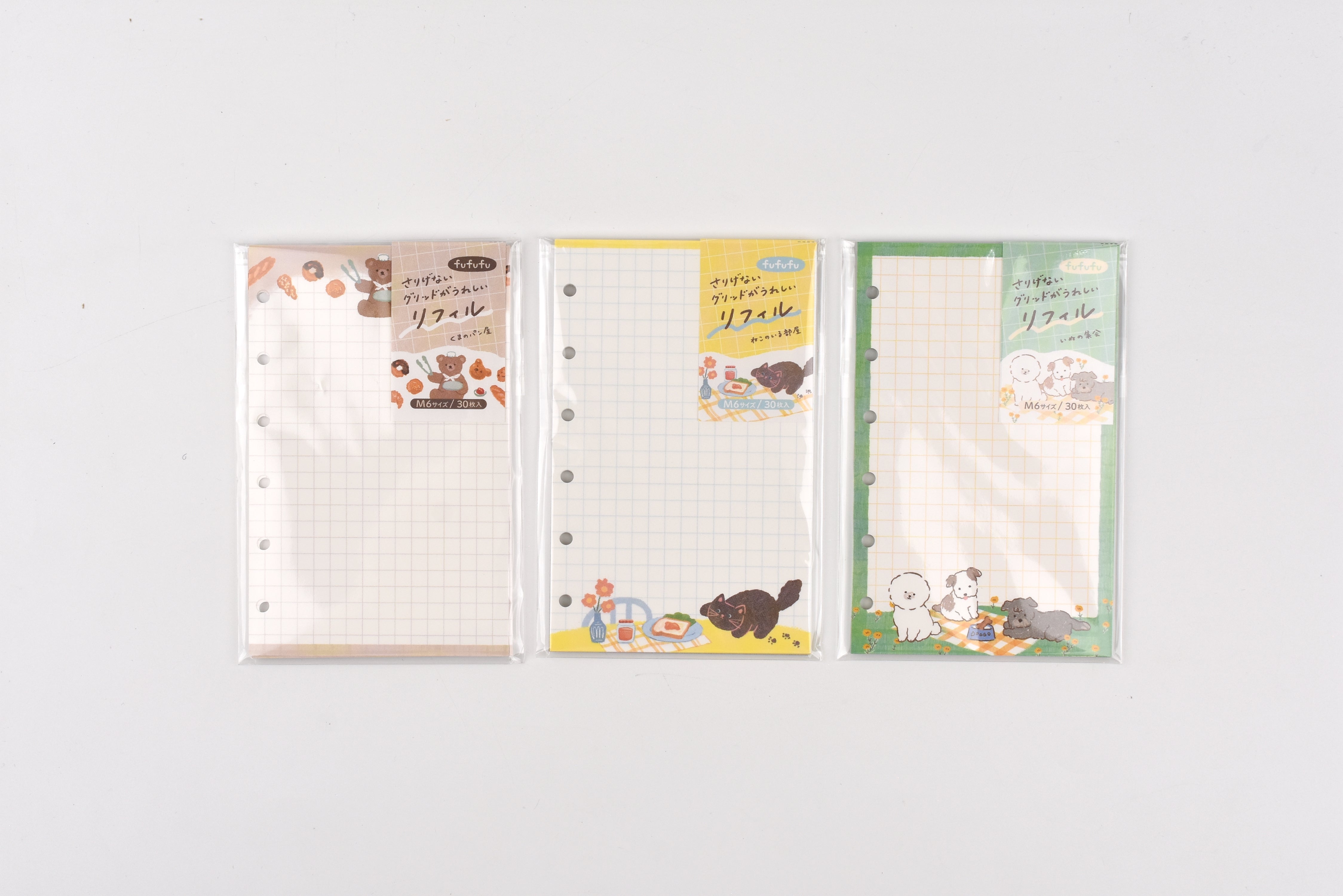 Furukawa Paper - fufufu Notebook Refill - Mini 6