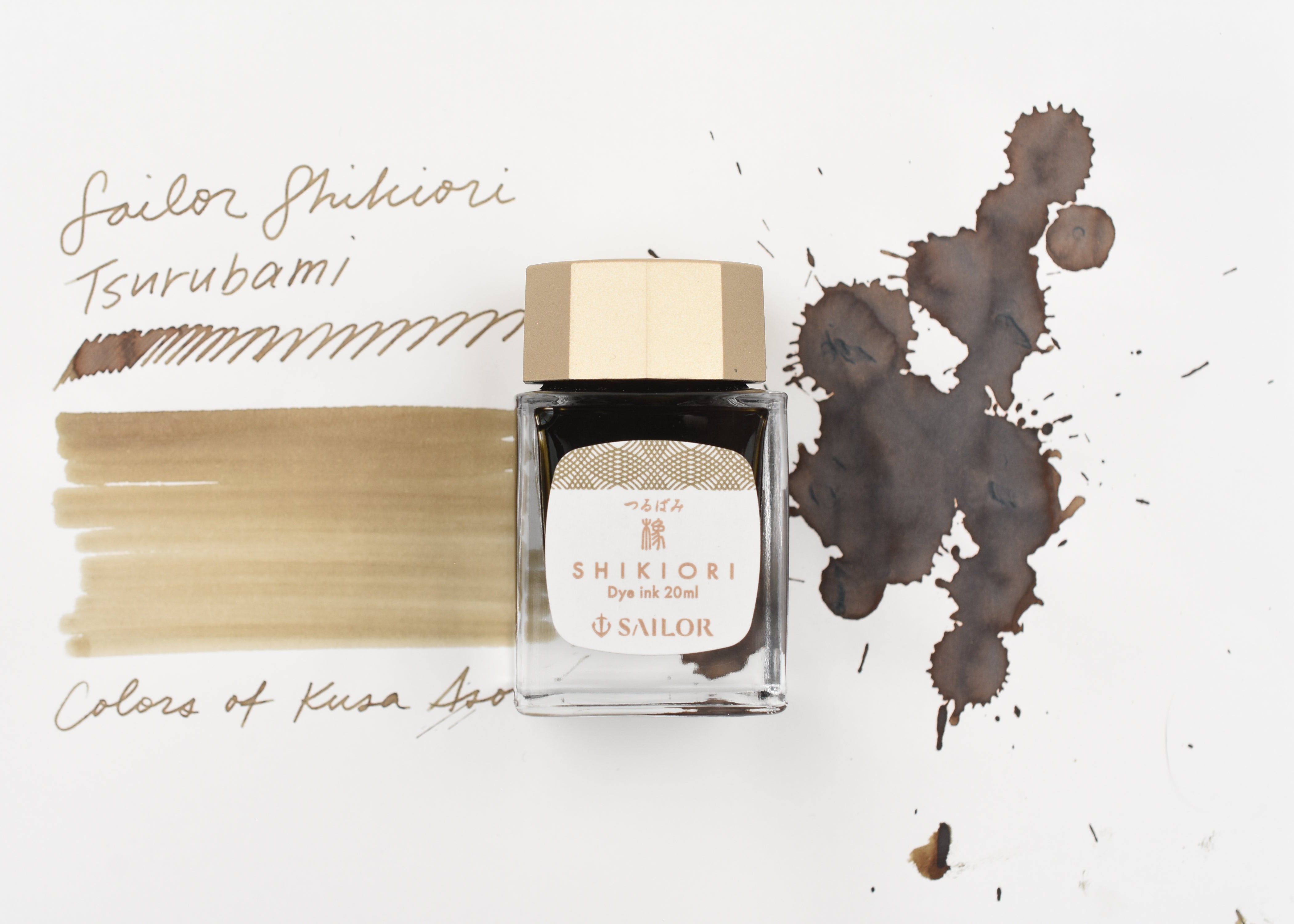 Sailor Shikiori Ink Bottle - Kusa Asobi - Tsurubami - 20ml