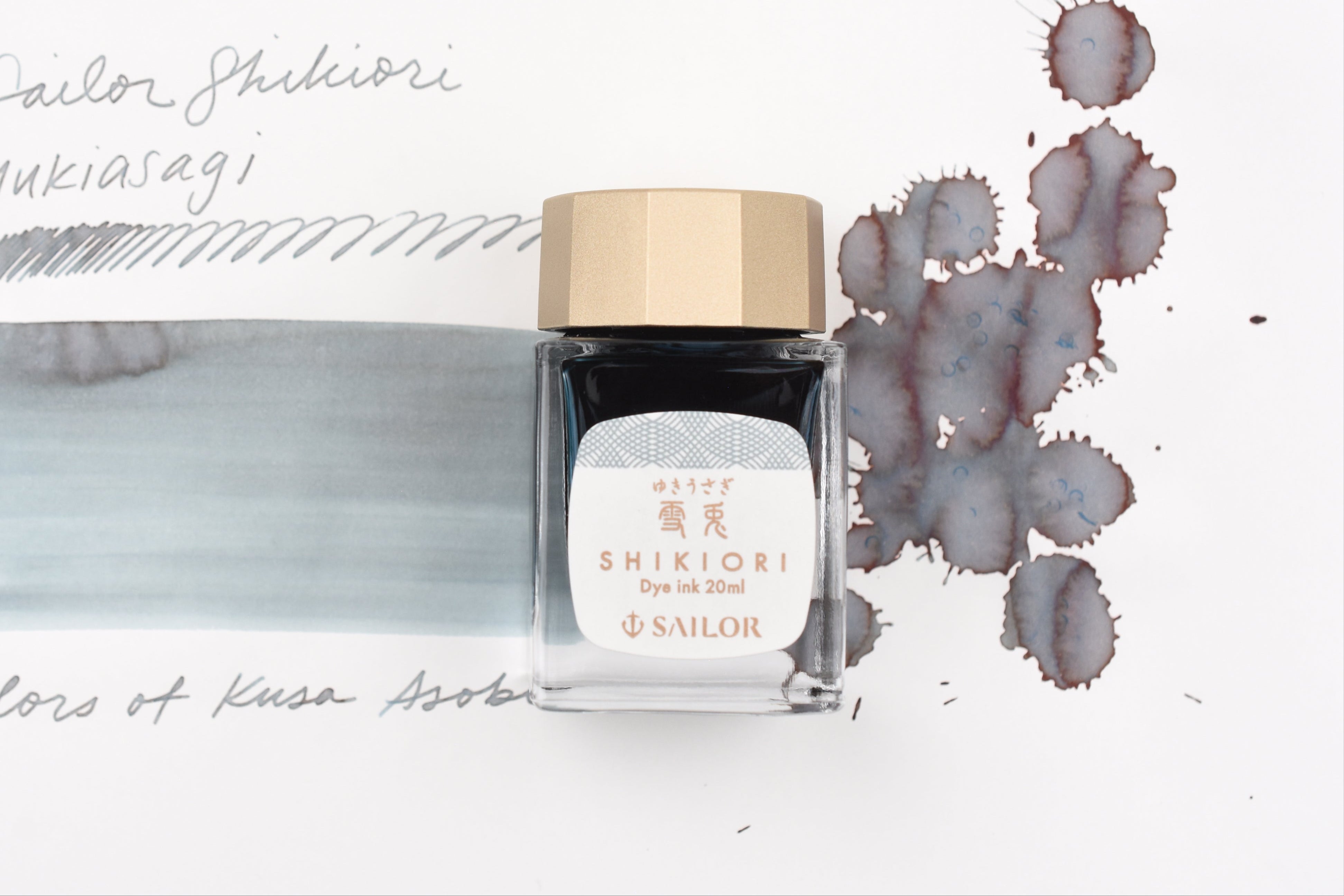 Sailor Shikiori Ink Bottle - Kusa Asobi - Yukiusagi - 20ml