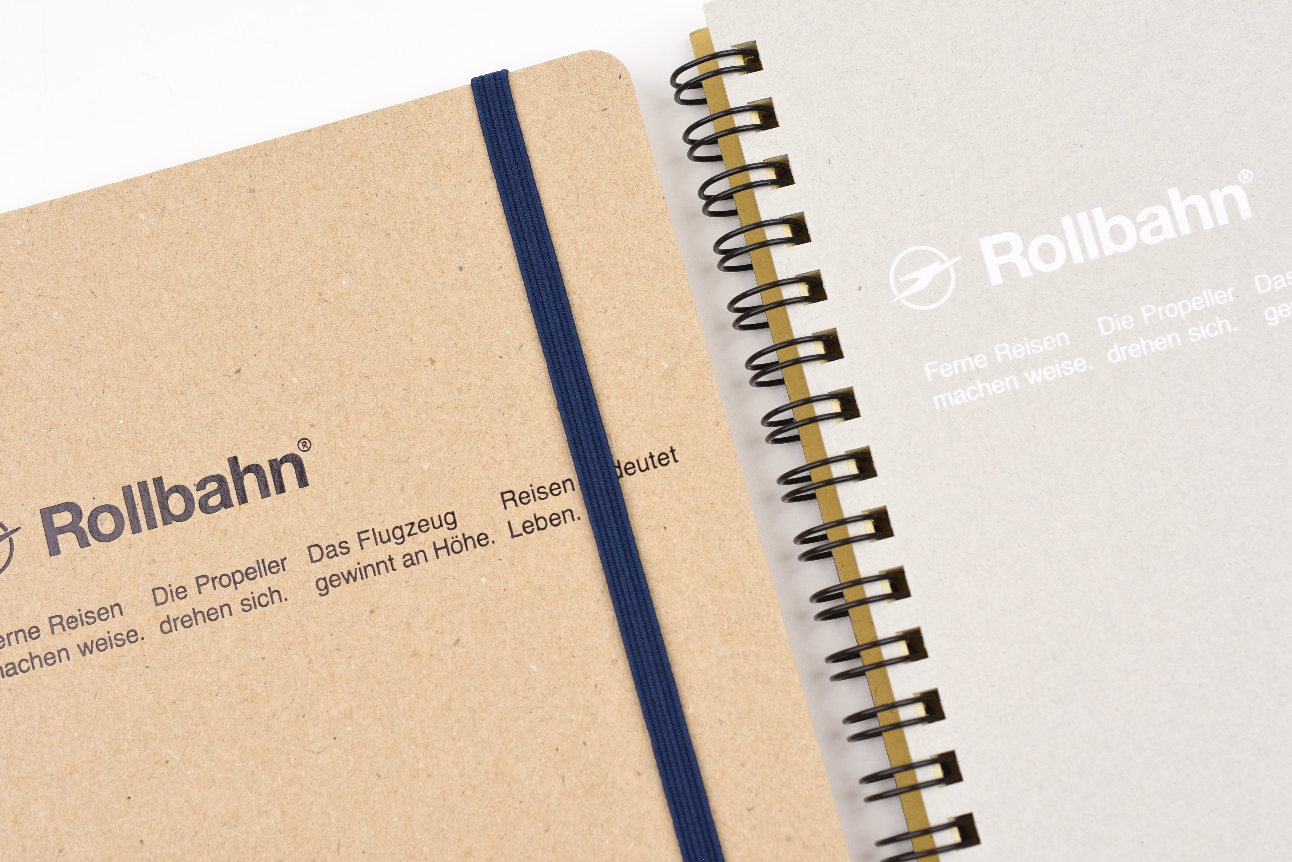 Delfonics Rollbahn Spiral Notebook - Pocket Memo Large - Kraft - Special Edition
