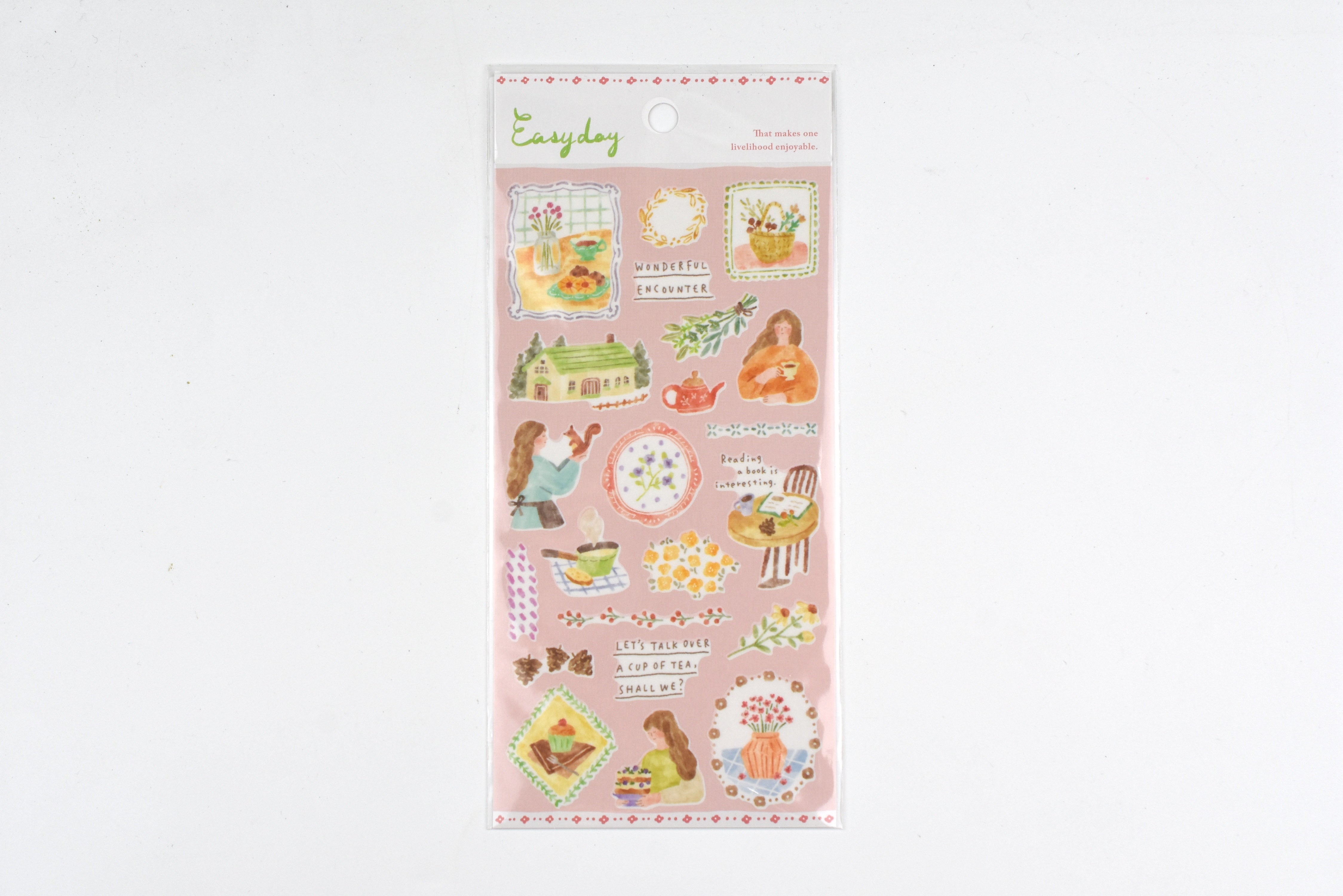 Mind Wave Sticker Sheet - Easy Day - Plants