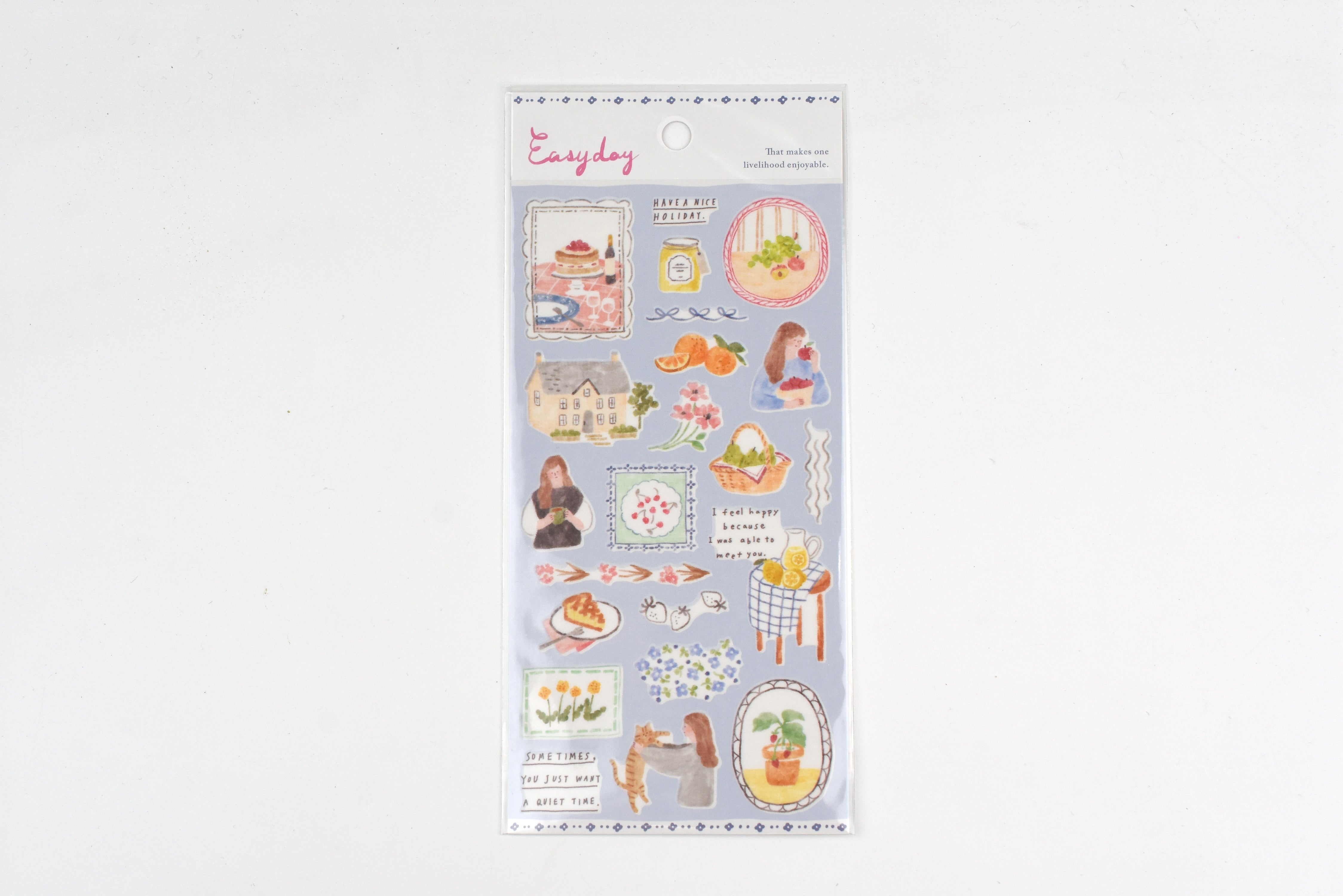 Mind Wave Sticker Sheet - Easy Day - Fruit