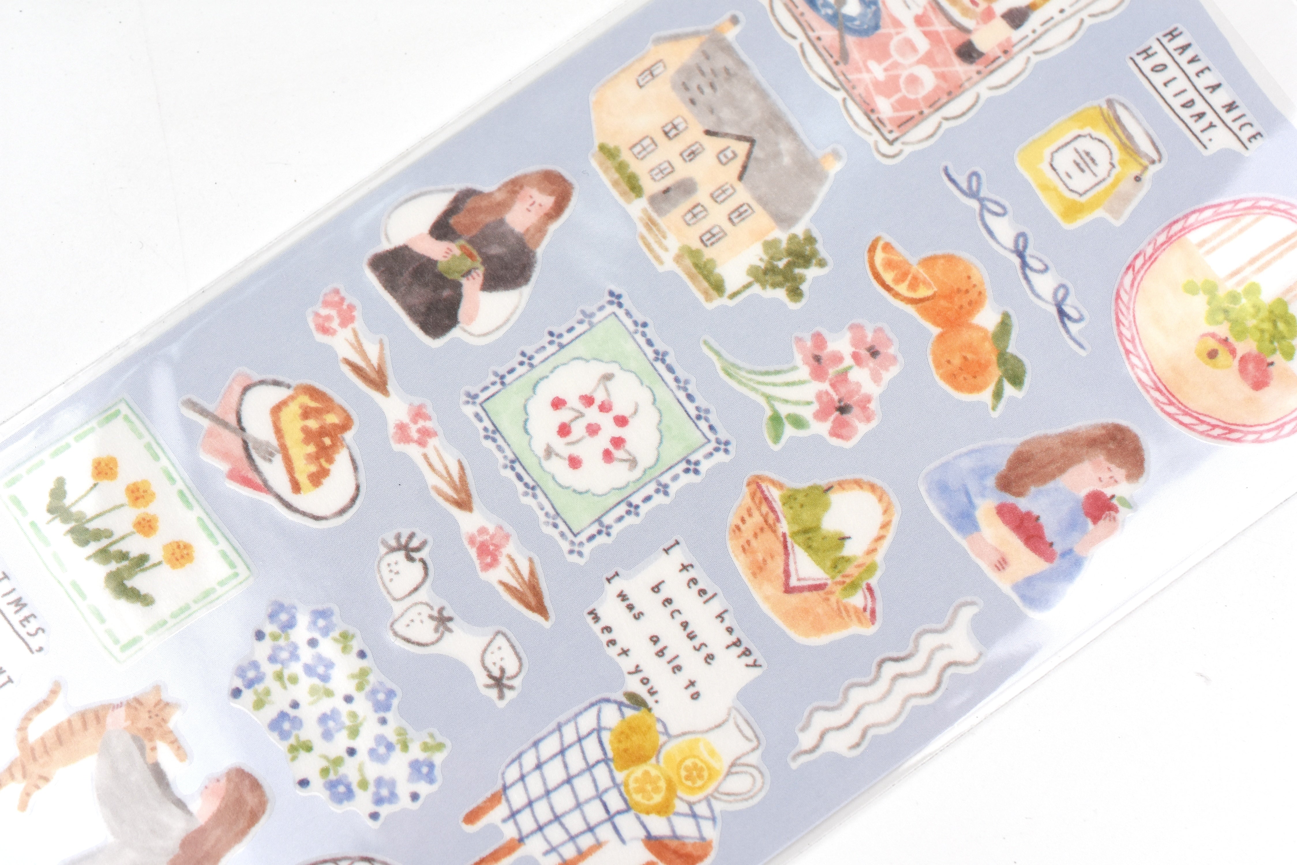 Mind Wave Sticker Sheet - Easy Day - Fruit